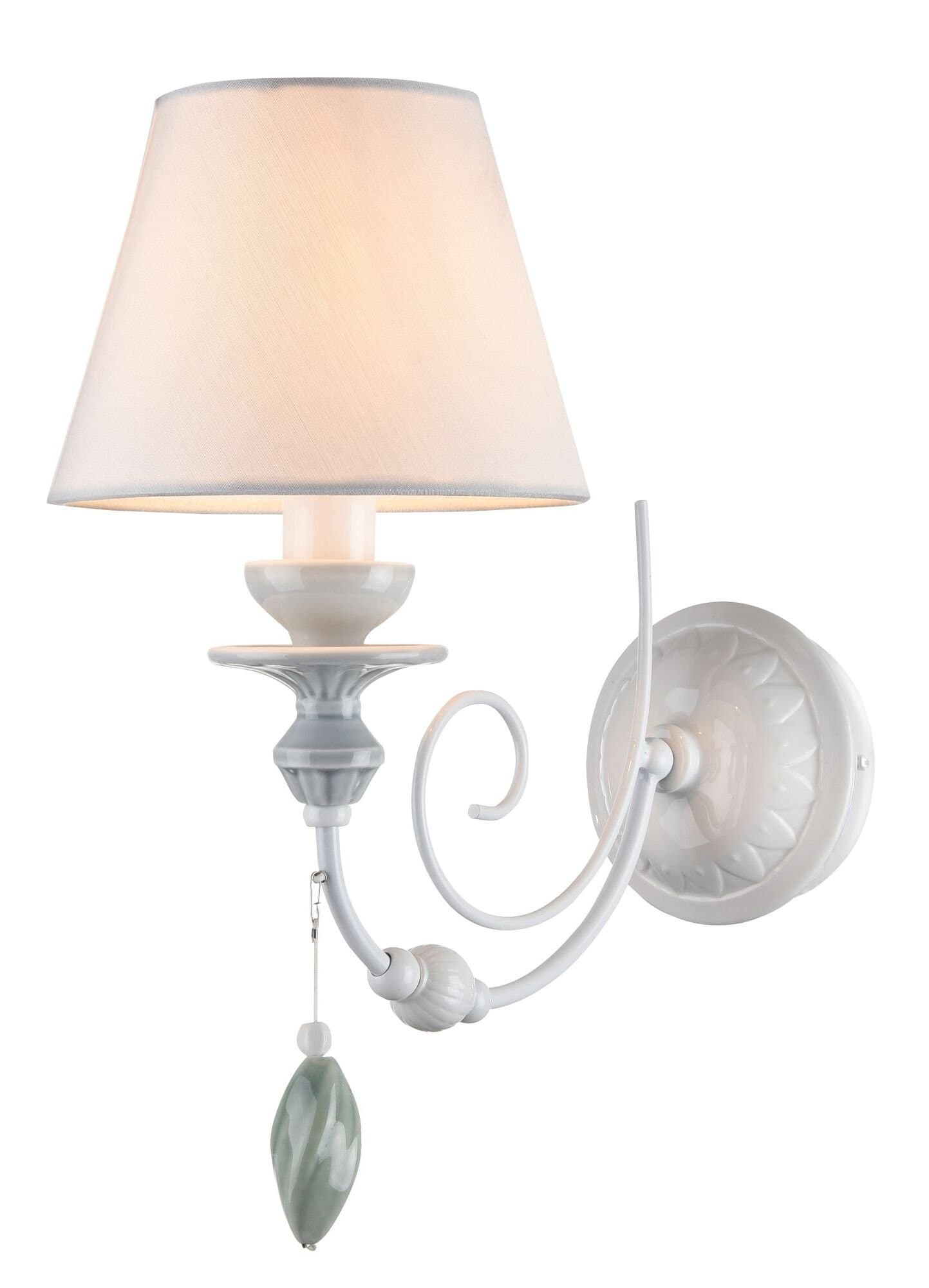Maytoni Elegant Adelia Жемчужный белый Бра 1xE14 40W ARM540-01-W — миниатюра 3