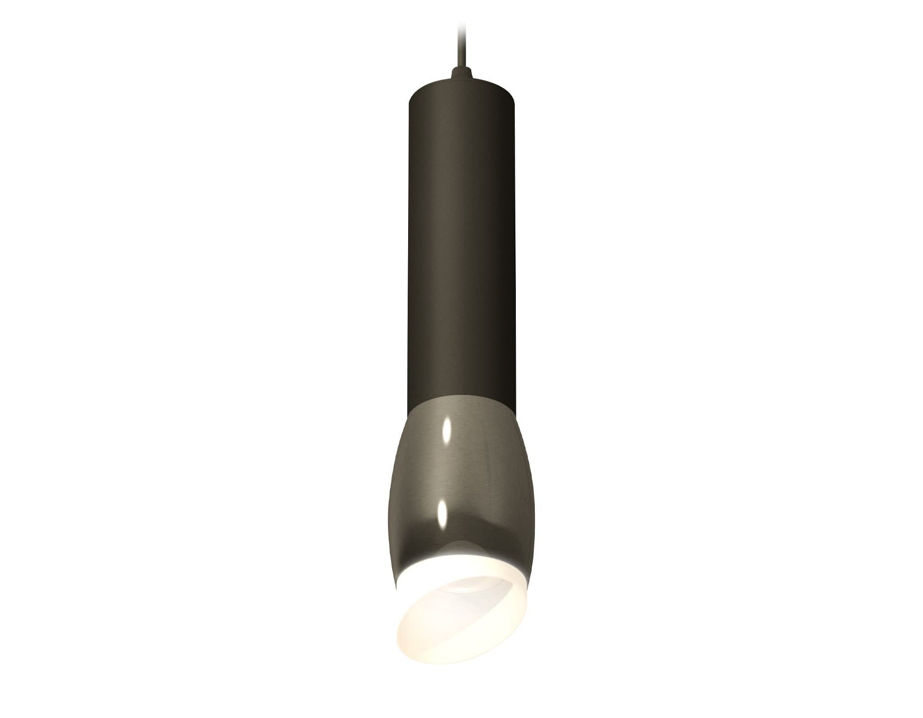 Ambrella Комплект подвесного светильника с акрилом XP1123003 DCH/SBK/FR черный хром/черный песок/белый матовый MR16 GU5.3 (A2302, C6356, A2010, C1123,