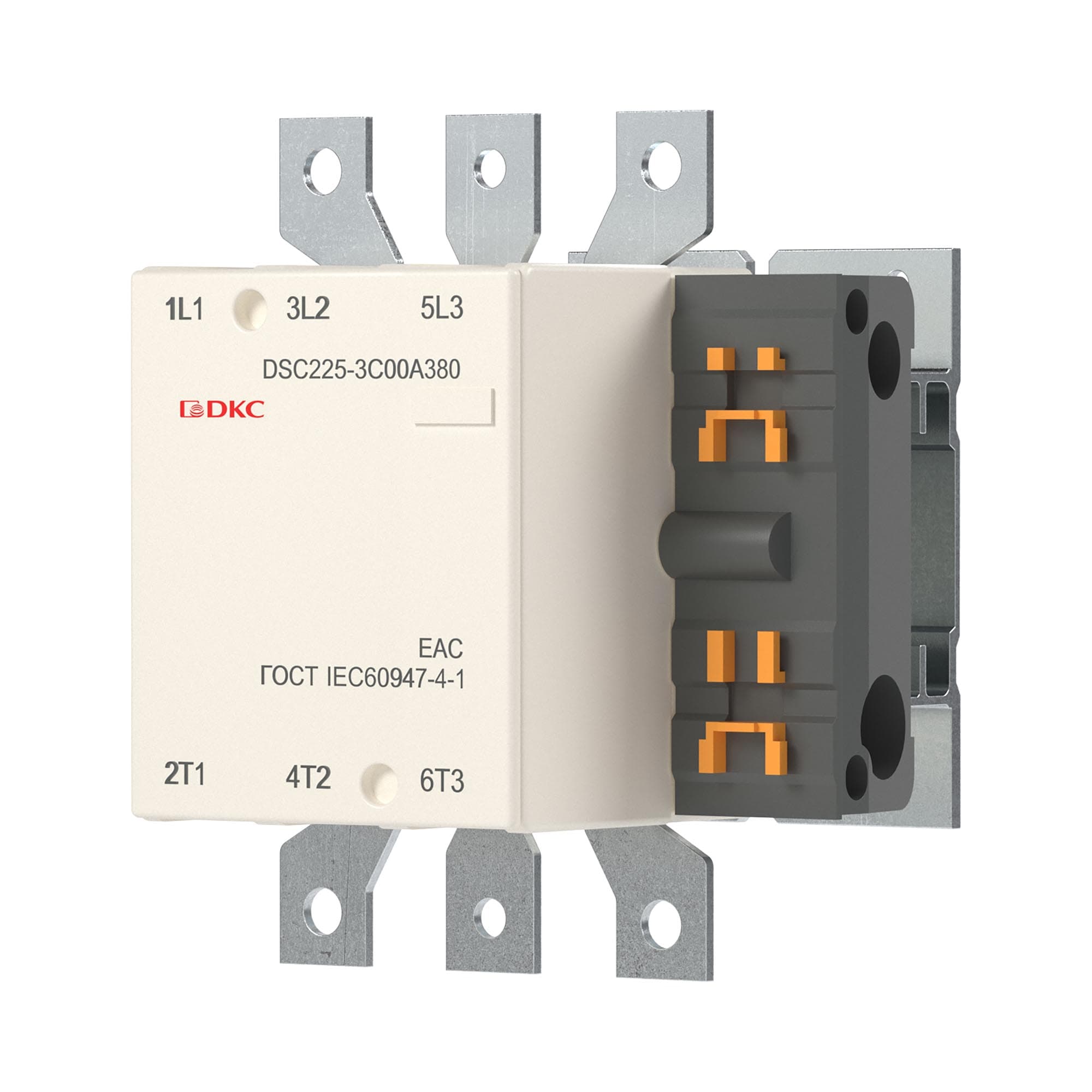 DKC Магнитный контактор DSC225-3C00A380 225А 110кВт (AC3) кат 380В AC — миниатюра 3