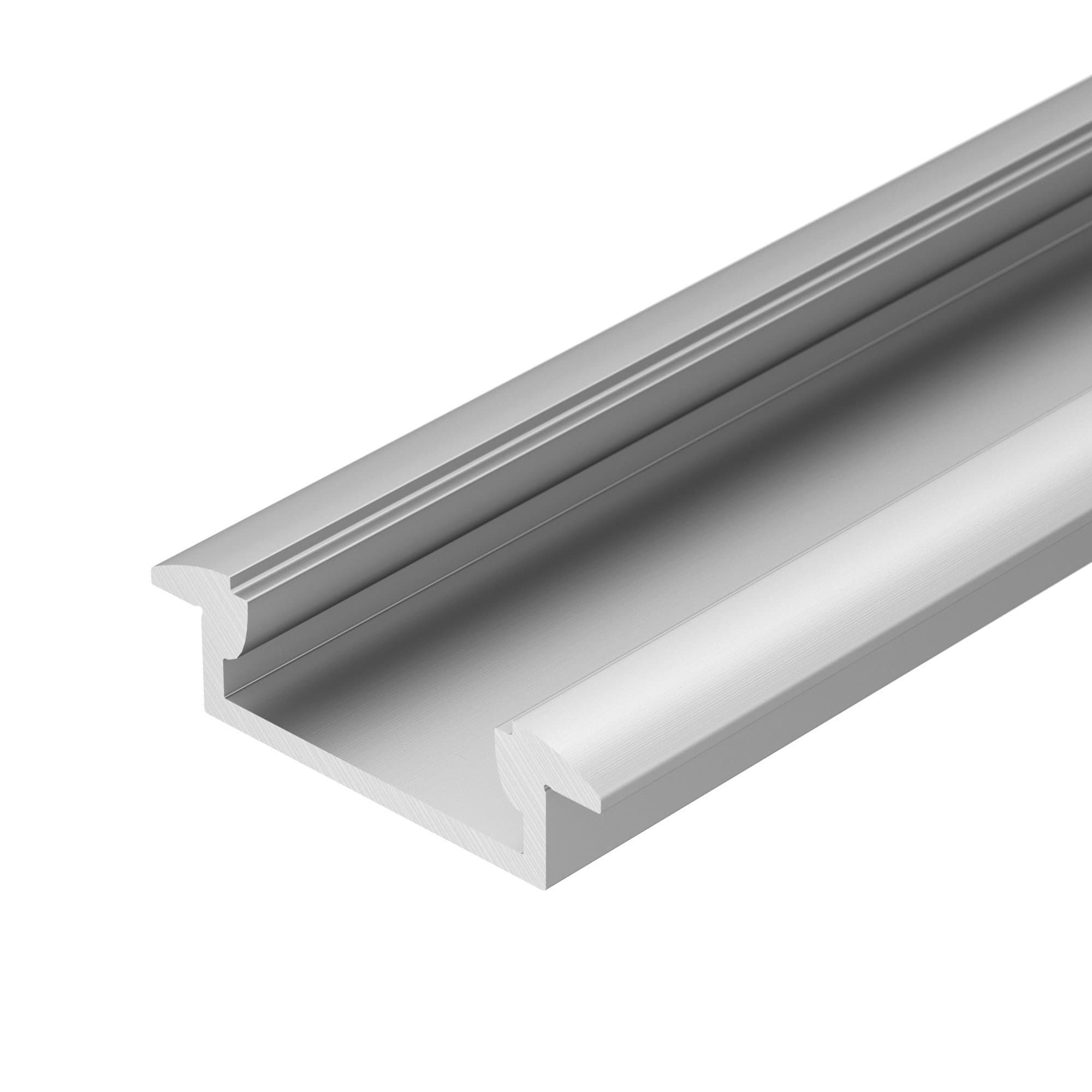 Arlight Профиль с экраном ALU-WIDE-F-H8-2000 ANOD+FROST (Алюминий) 014860 — миниатюра 2