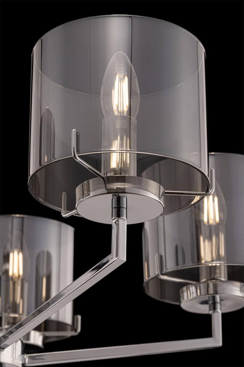 Freya Modern Karen Хром Люстра FR5096PL-05CH — миниатюра 7