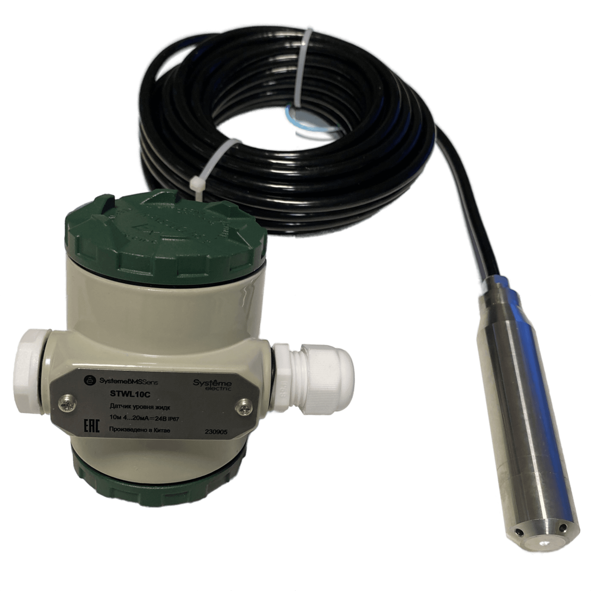 Systeme Electric Датчик уровня жидкости, 10м 4…20мА =15…35В