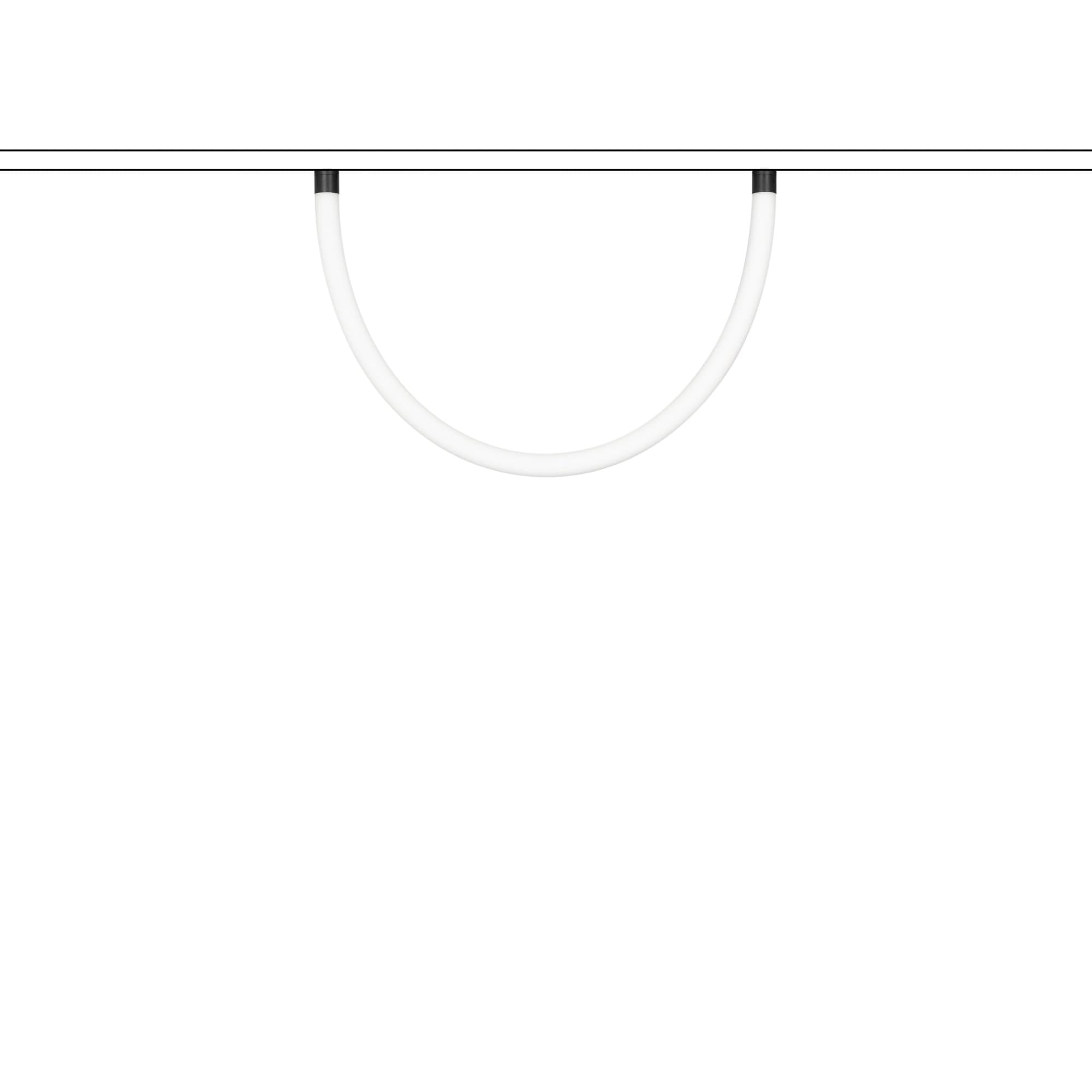 Arlight Светильник MAG-FLEX-TUBE-ELASTIC-L1000-14W Day4000 (BK, 360 deg, 48V) ( IP20 Металл, 3 года) 034048