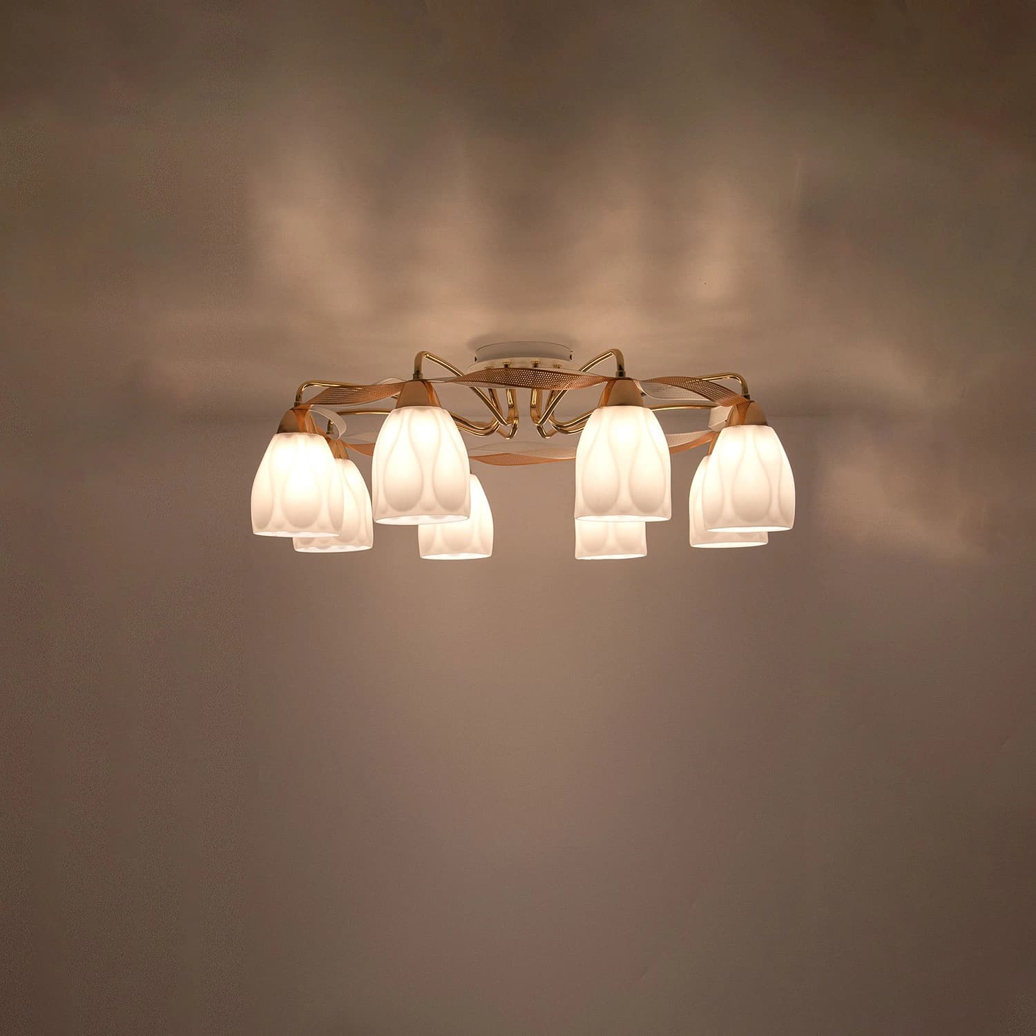 Citilux CL167181 Формула Белый+Золото Люстра — миниатюра 6