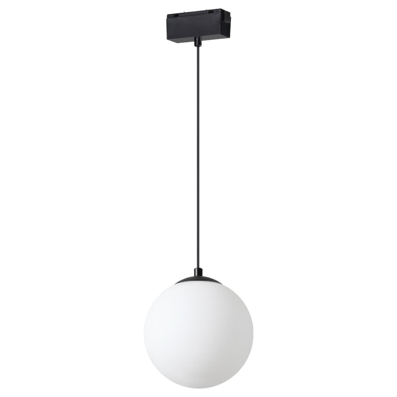 Novotech 358537 SHINO NT21 000 черный Трековый светильник для низковольного шинопровода, длина провода 0.8м IP20 LED 4000K 15W 48V KIT
