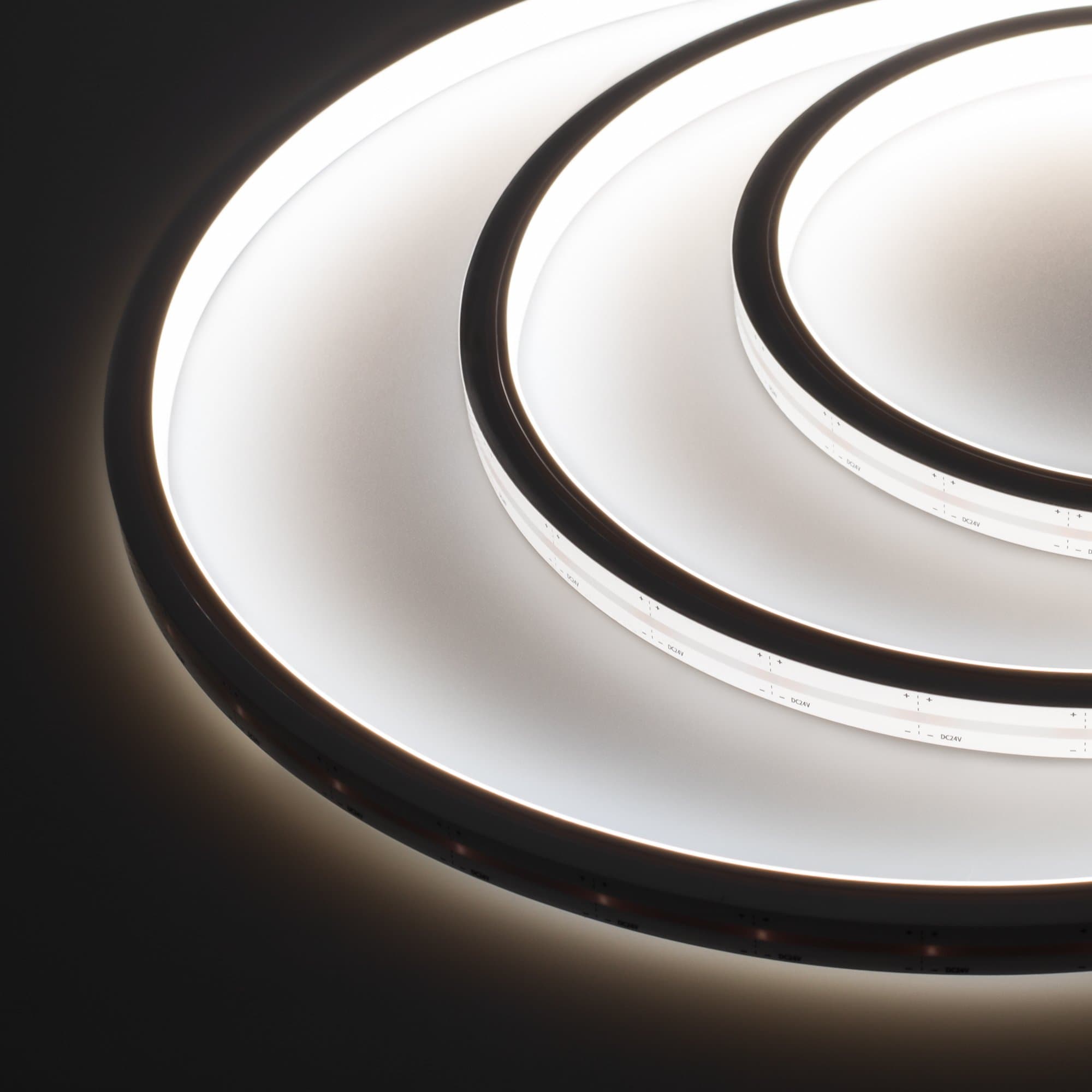 Arlight Лента герметичная MOONLIGHT-TOP-M252-13x12mm 24V White-MIX (12 W/m, IP67, 2216, 5m, Wire x1) (12 Вт/м, IP67) 038605 — миниатюра 6