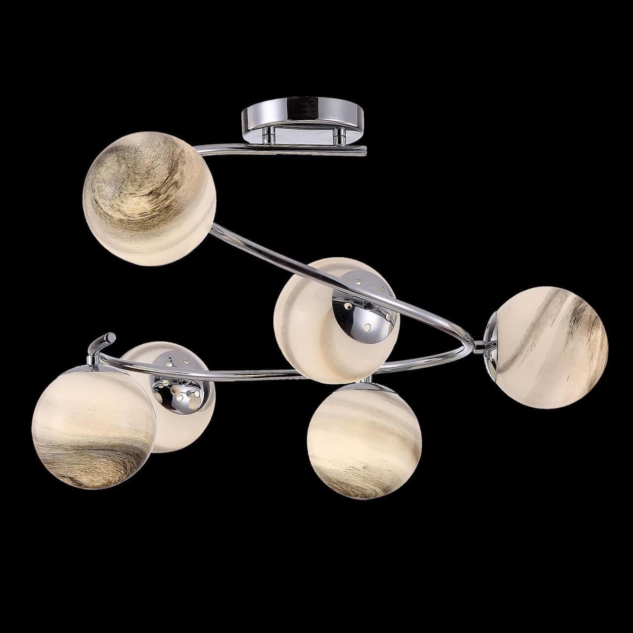 Freya Modern Galaxy Хром Люстра FR5013PL-06CH — миниатюра 5