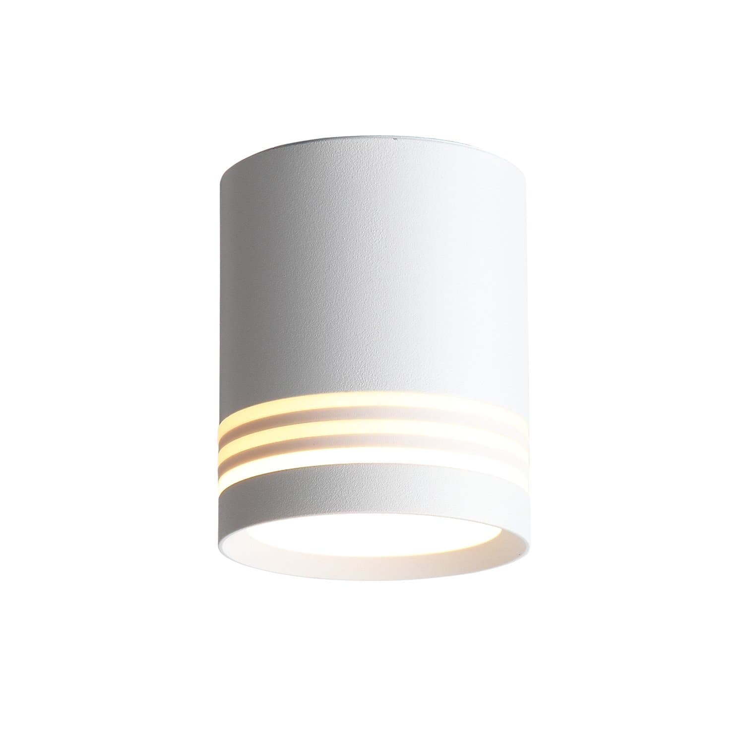 ST Luce ST101.542.05 Светильник потолочный Белый LED 1*5W 4000K 390Lm Ra>80 120° IP20 D68xH80 170-240V