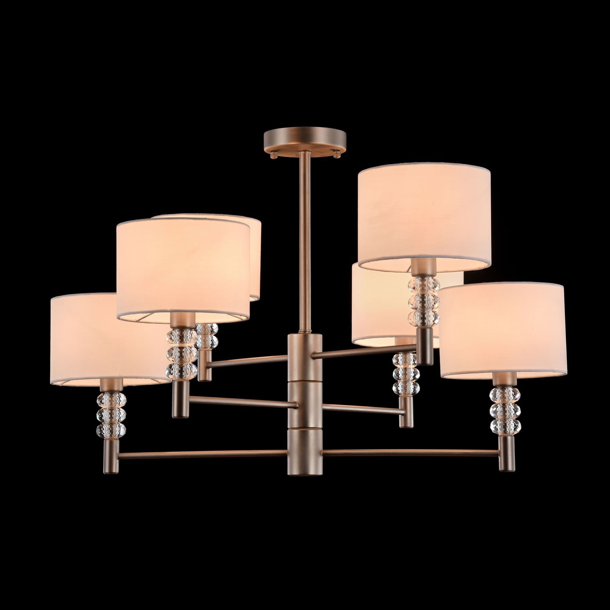 Maytoni Modern Lincoln Никель Люстра 6xE14 40W MOD527PL-06N — миниатюра 2