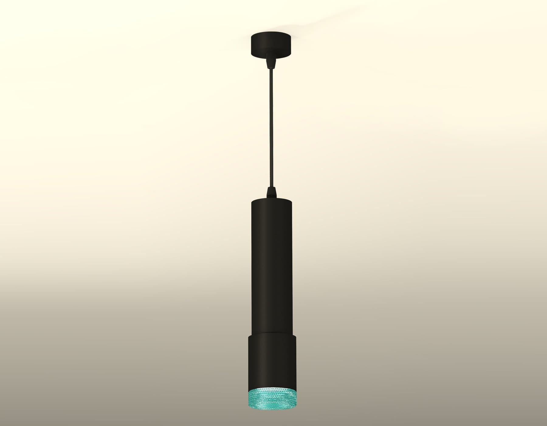 Ambrella Комплект подвесного светильника XP7422004 SBK/BL черный песок/голубой MR16 GU5.3 (A2302, C6356, A2030, C7422, N7194) — миниатюра 2