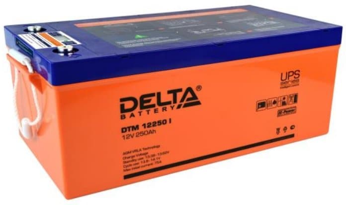 Delta Аккумуляторная батарея DTM 12250 I 12В/250Ач