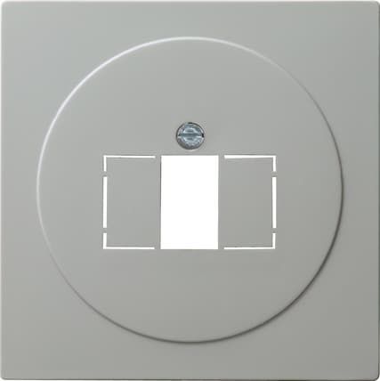 Gira Накладка телефонной розетки TAE+Стерео+USB 027642