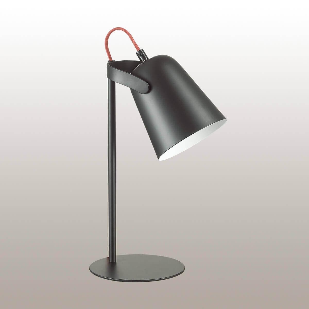 Lumion 3651/1T LN18 271 чёрный Настольная лампа E14 4W 220V KENNY — миниатюра 3