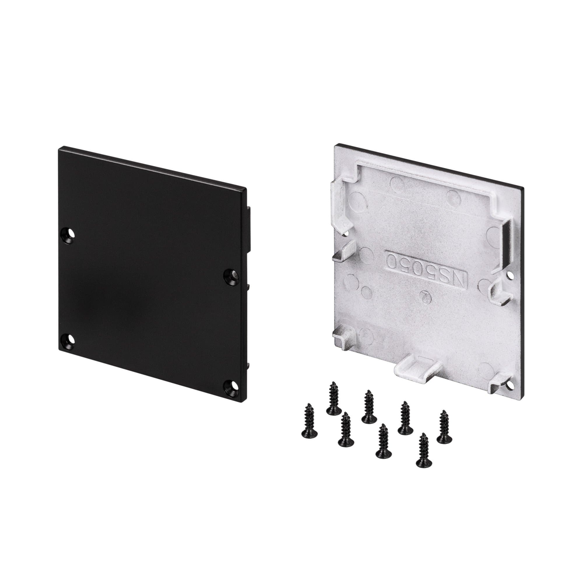 Arlight Заглушка SL-LINE-5050-S BLACK (Пластик) 038935