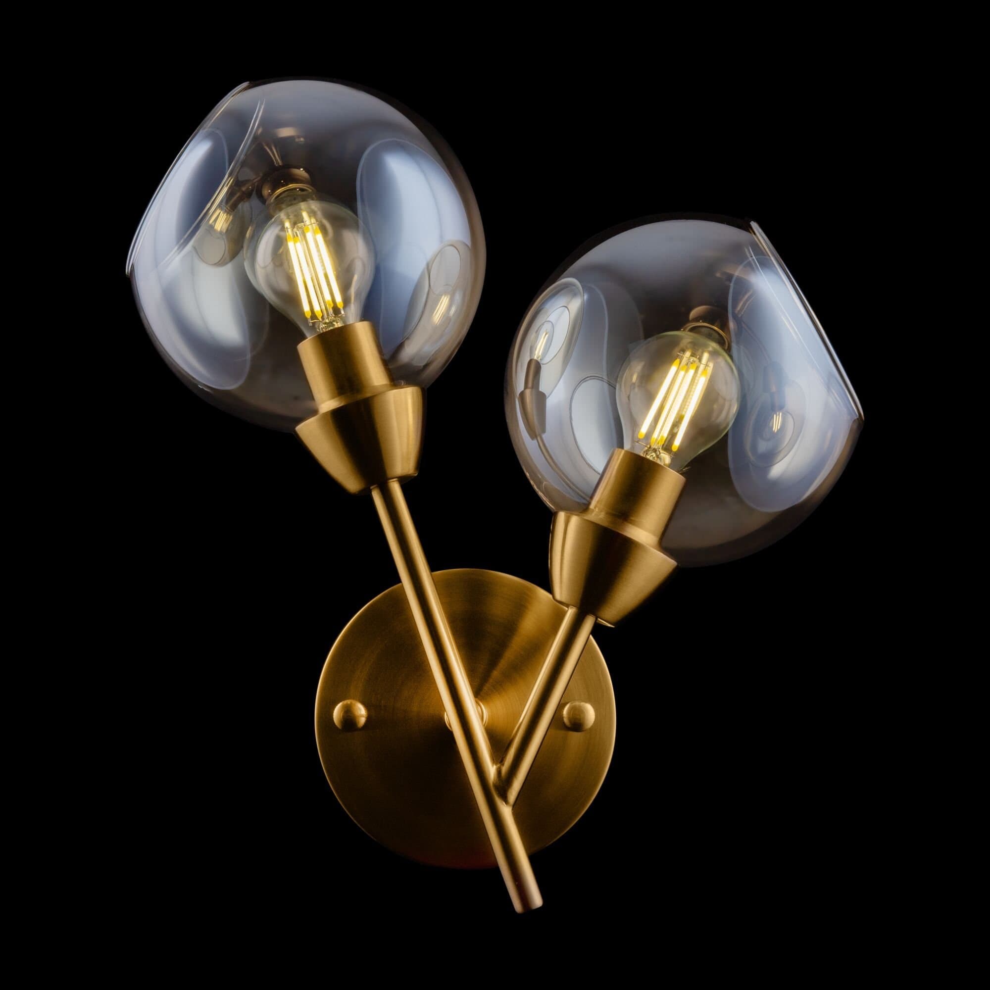 Freya Modern Sherry Латунь антик Бра FR5121WL-02G — миниатюра 3