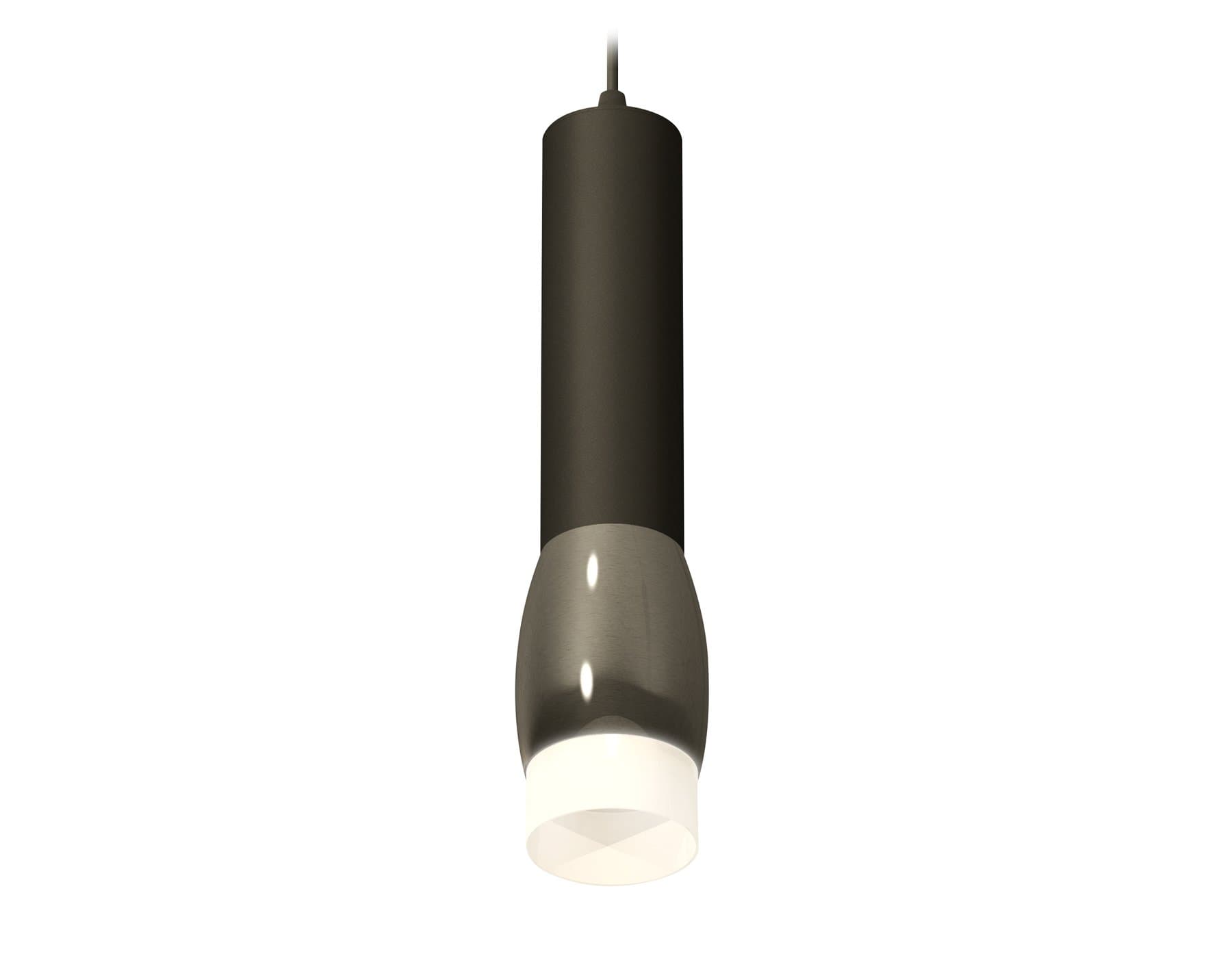 Ambrella Комплект подвесного светильника с акрилом XP1123004 DCH/SBK/FR черный хром/черный песок/белый матовый MR16 GU5.3 (A2302, C6356, A2010, C1123,
