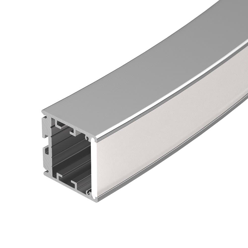Arlight Профиль SL-ARC-3535-D1500-W90 SILVER (1180мм, дуга 1 из 4) (Алюминий) 026598 — миниатюра 1