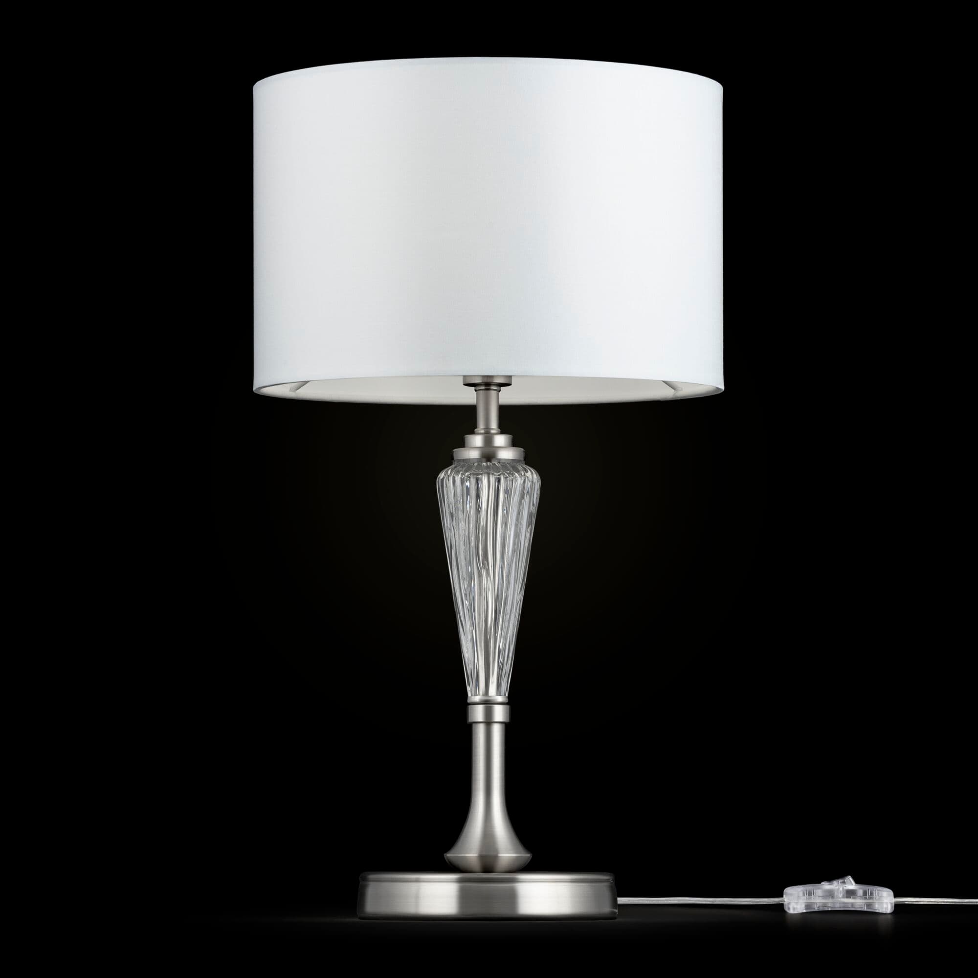 Maytoni Neoclassic Alicante Никель Настольная лампа E14 40W MOD014TL-01N — миниатюра 8