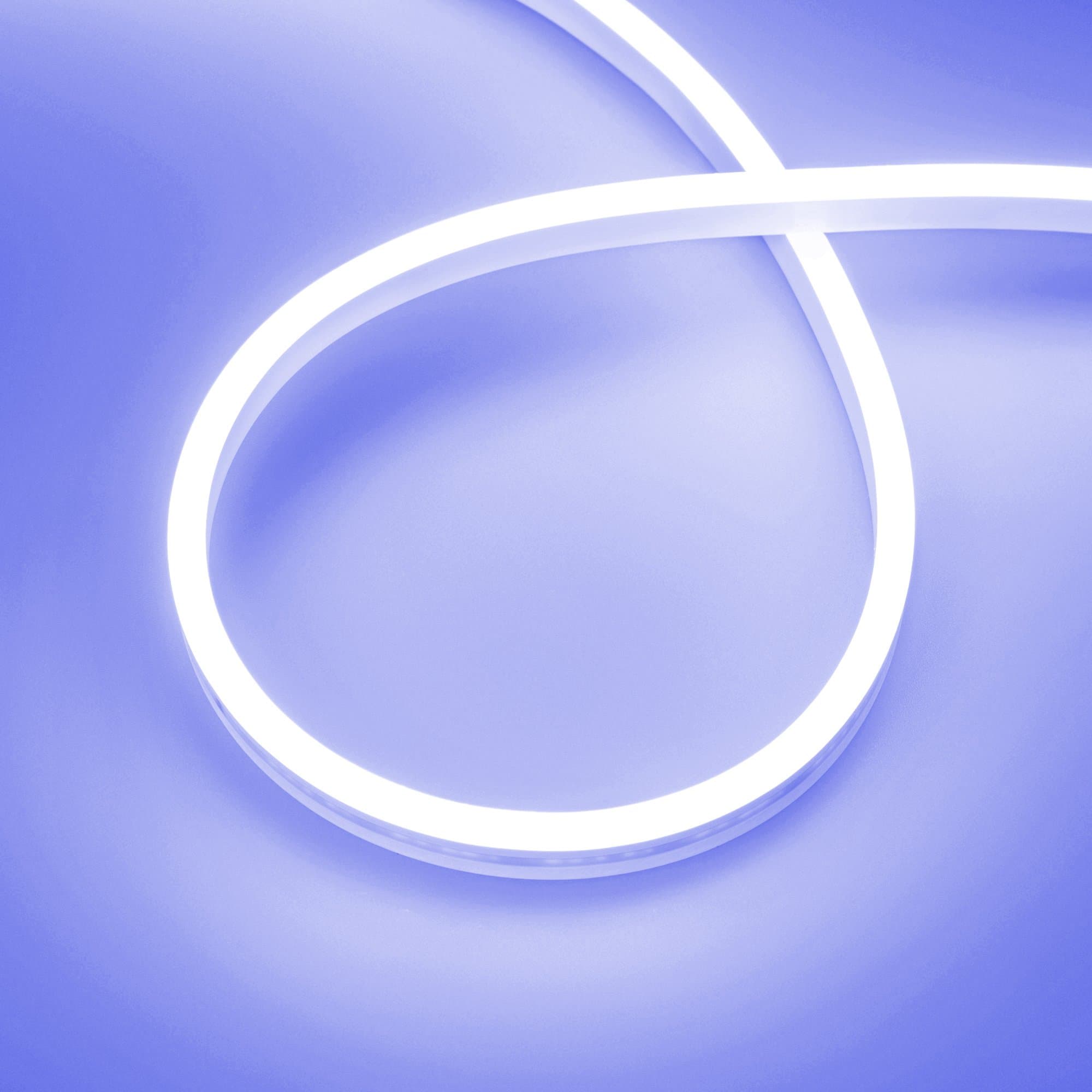 Arlight Лента герметичная AURORA-PS-A120-12x6mm 24V Blue (10 W/m, IP65, 2835, 5m) (-) 036679