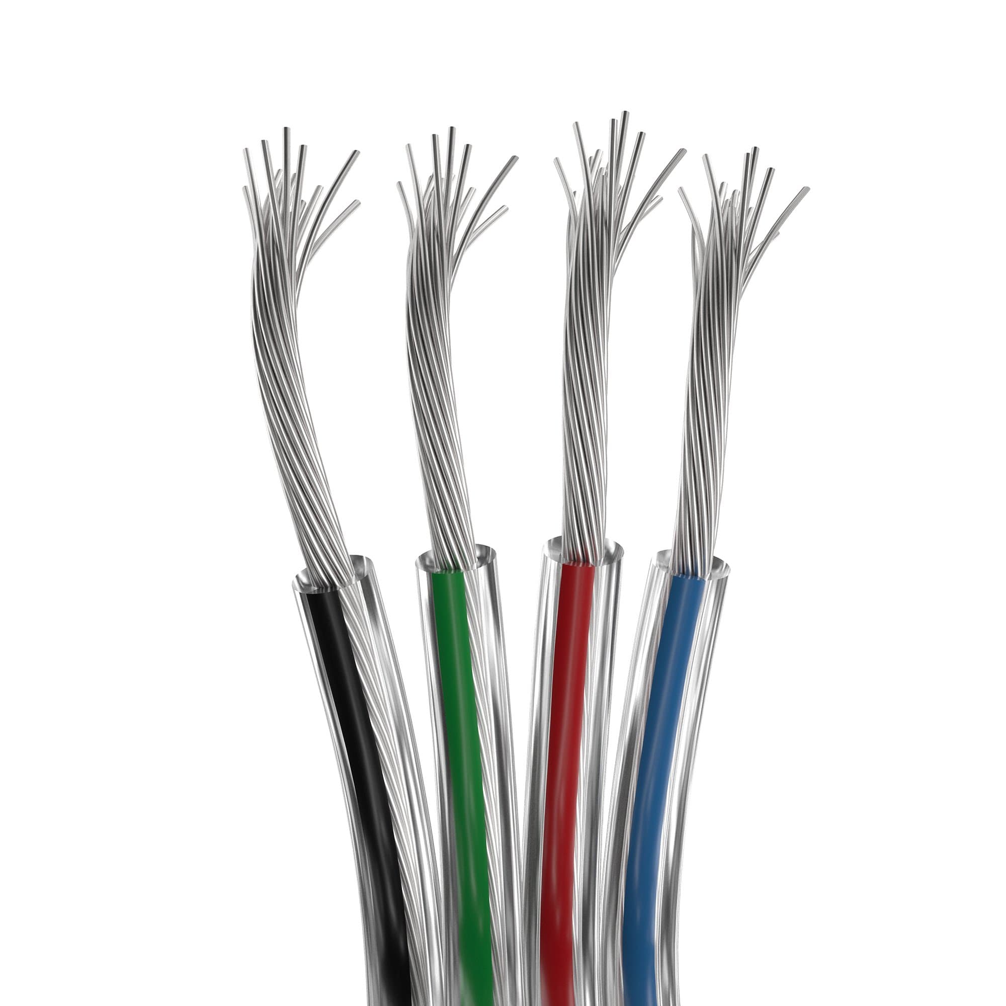 Arlight Шлейф питания ARL-18AWG-CLEAR-4Wire-CU (-) 034962