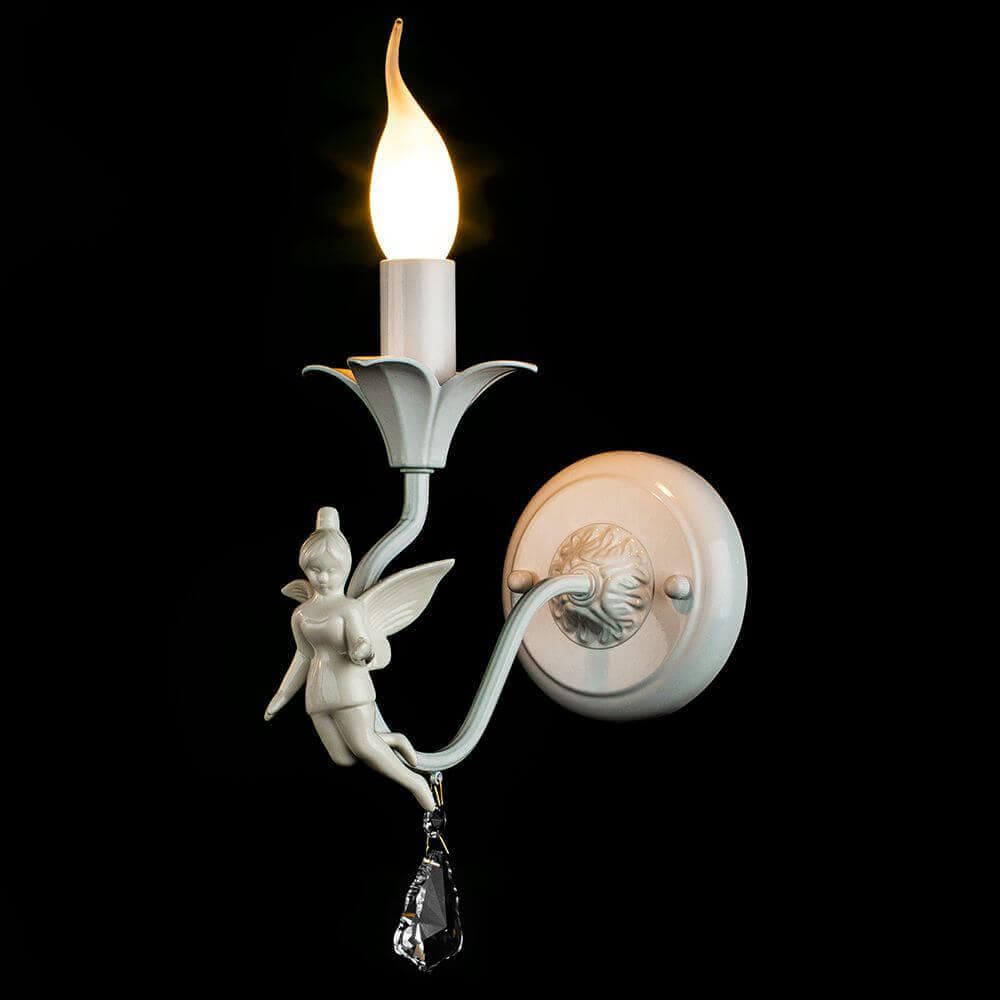Arte Lamp Angelina Белый Бра 40W E14 A5349AP-1WH — миниатюра 5