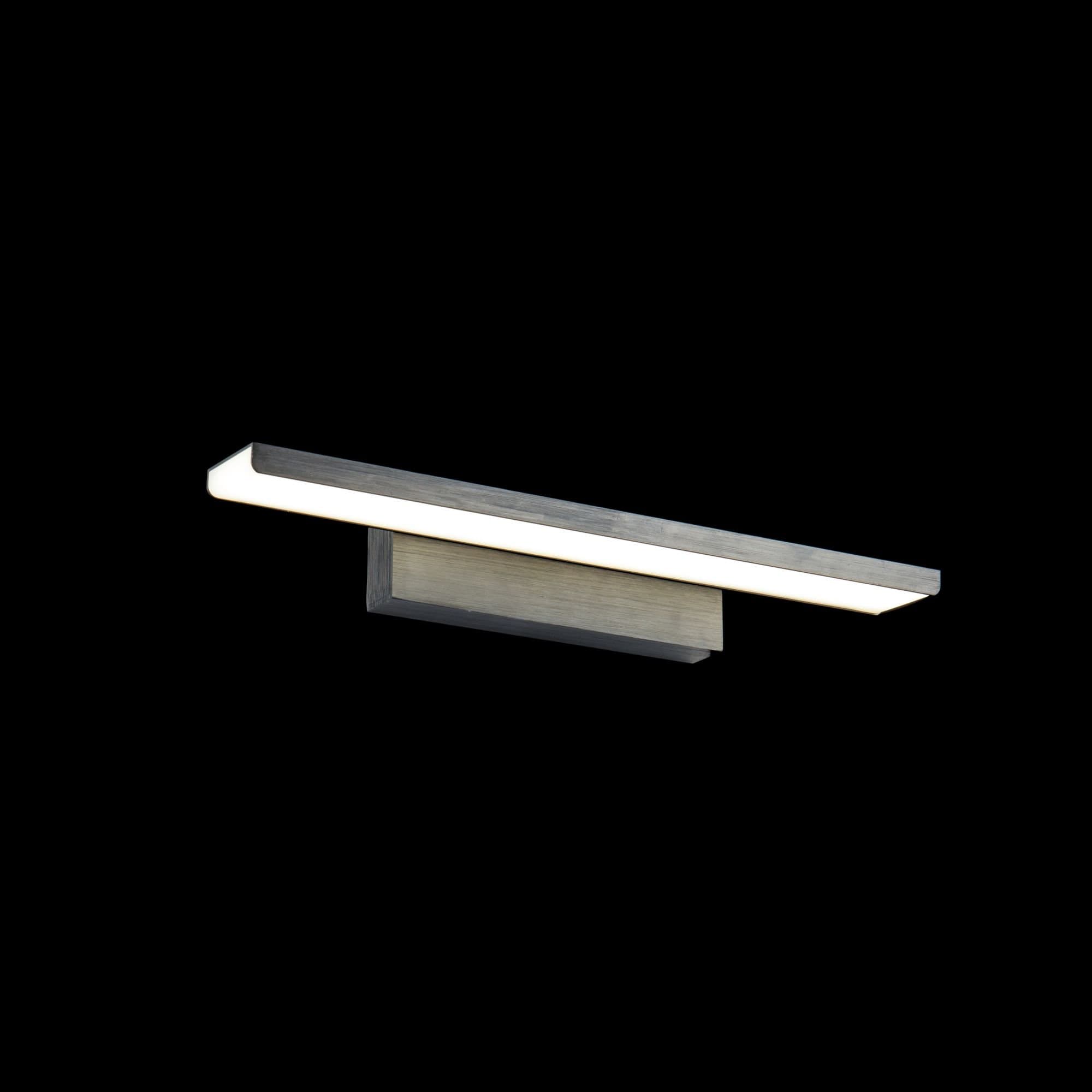 Maytoni Mirror Gleam Черный Подсветка LED 16W 1200Лм MIR005WL-L16B — миниатюра 2