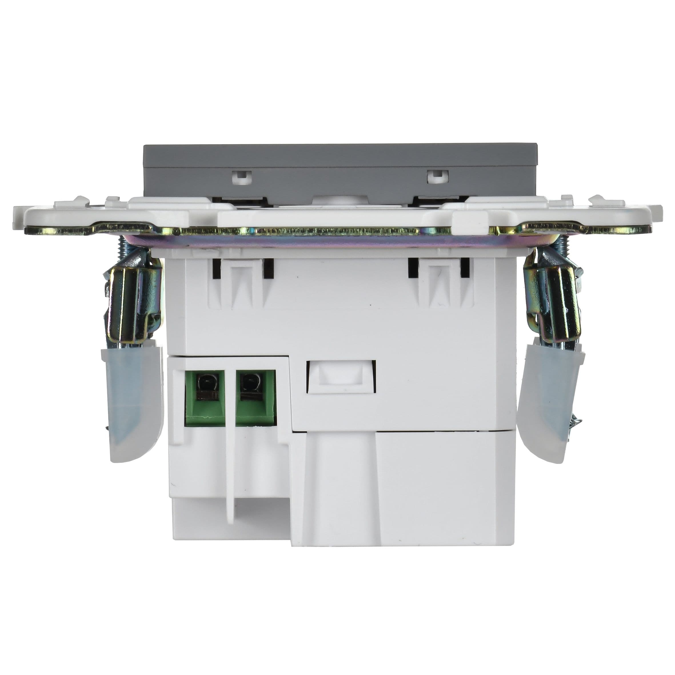 IEK SKANDY Серый Розетка USB A+C 3,1А SK-R14Gr — миниатюра 3