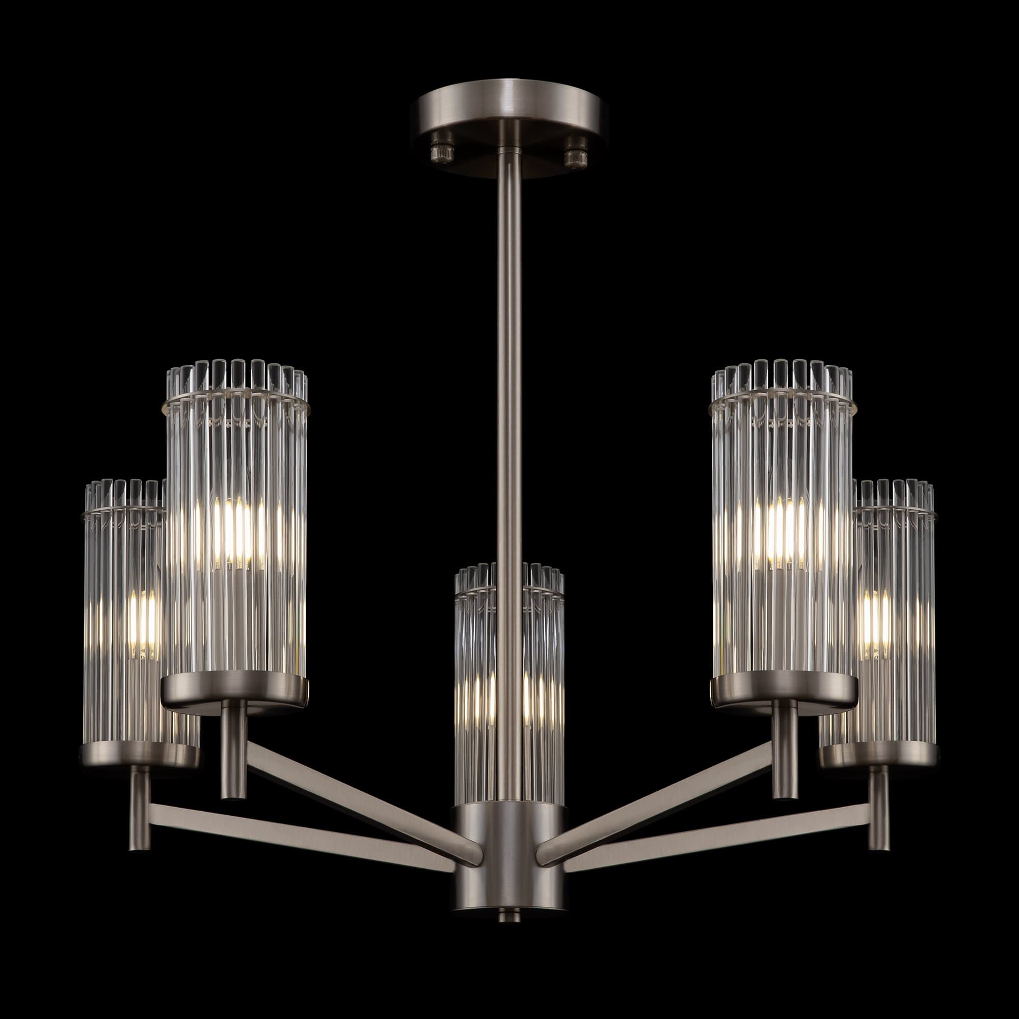 Freya Modern Никель Люстра FR5036PL-05N — миниатюра 3