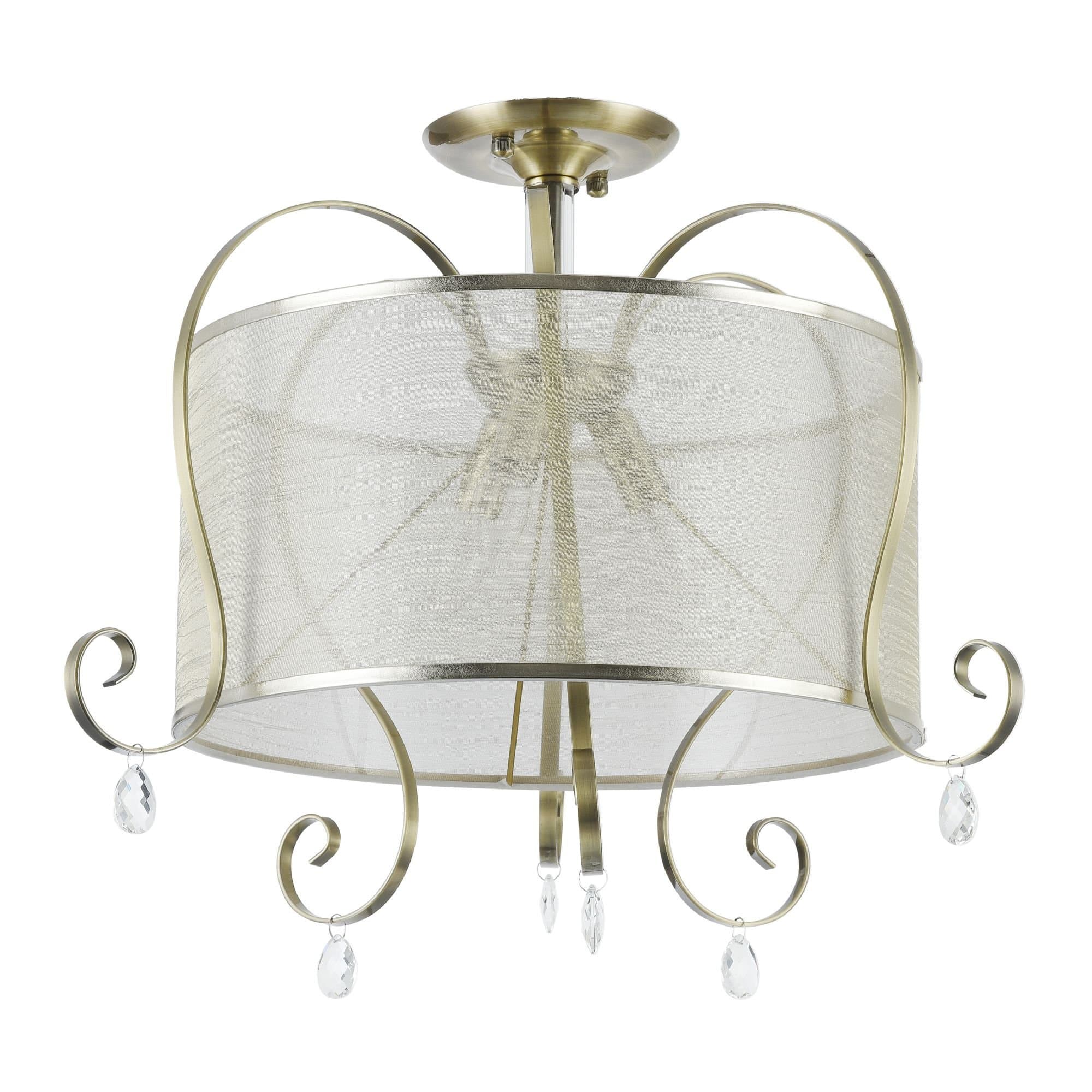 Freya Classic Simone Бронза Потолочный светильник E14 40W FR2020-CL-03-BZ — миниатюра 3
