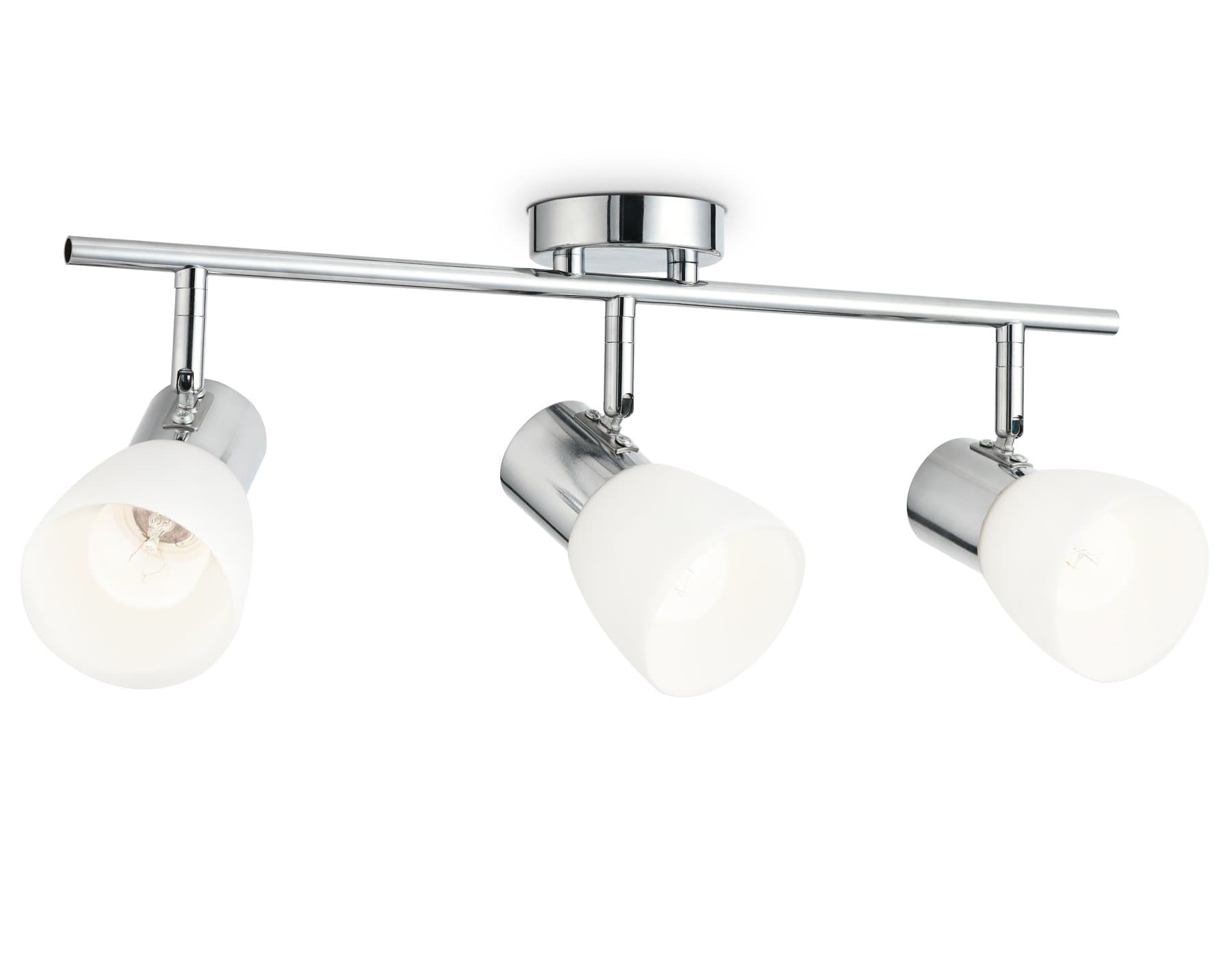 Ambrella Настенно-потолочный спот TR3965/3 CH/FR хром/белый матовый E27*3 max 460*82*200