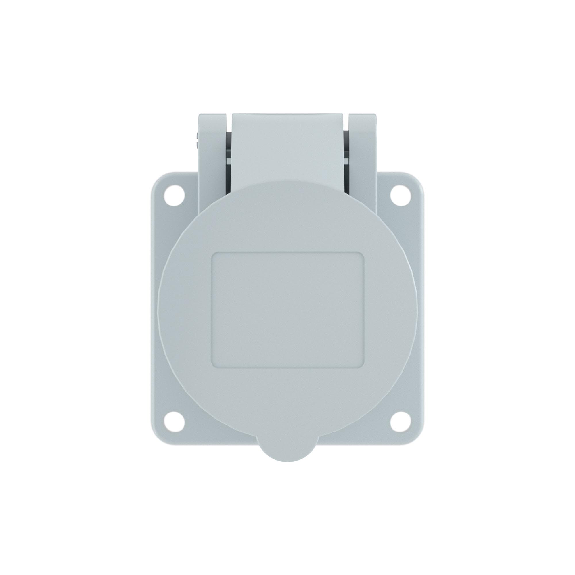 DKC Розетка панельная PSS IP44 16A 3P 50В — миниатюра 3