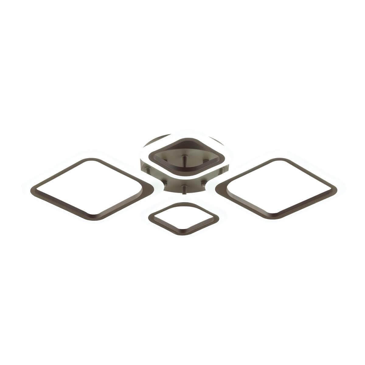 Lumion 4521/72CL LN20 коричневый Люстра потолочная LED 72W 220V KAMI — миниатюра 1