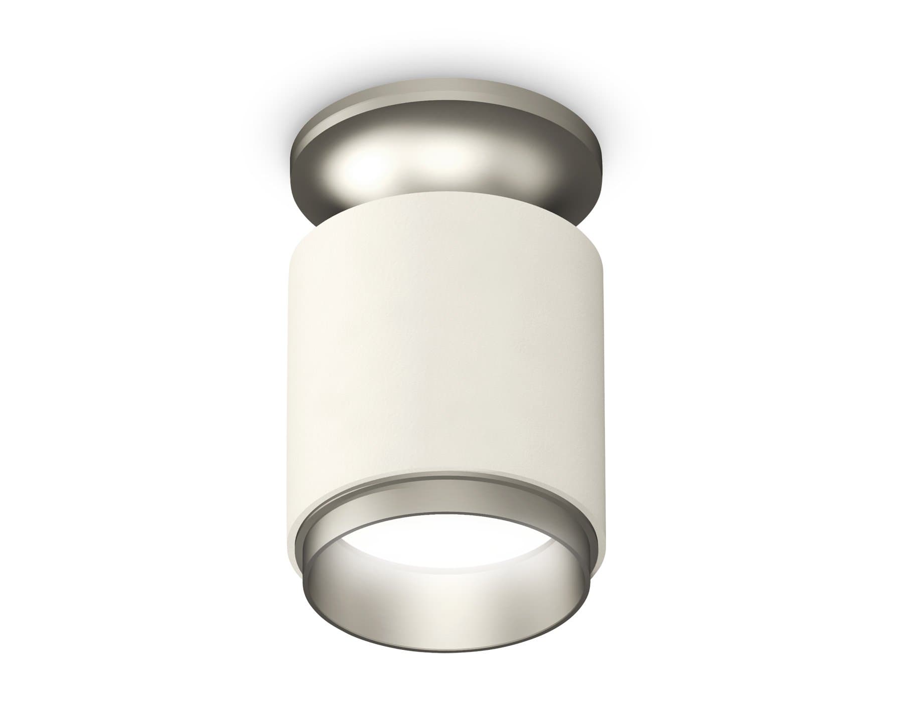 Ambrella Комплект накладного светильника XS6301161 SWH/MCH белый песок/матовый хром MR16 GU5.3 (N6904, C6301, N6123)