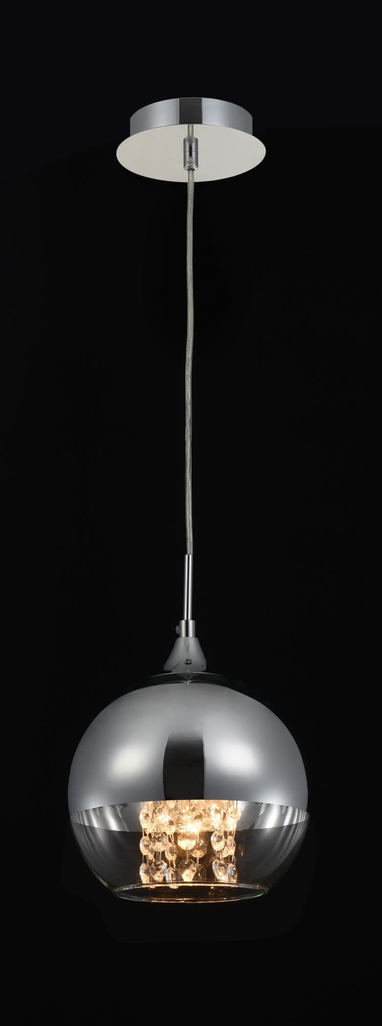 Maytoni Pendant Fermi Никель Подвес 1xE27 60W P140-PL-110-1-N — миниатюра 2