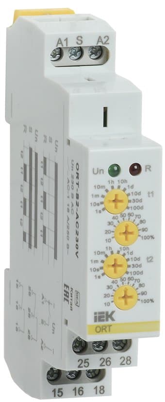 IEK ONI Реле циклическое ORT 2 контакта 230 В AС