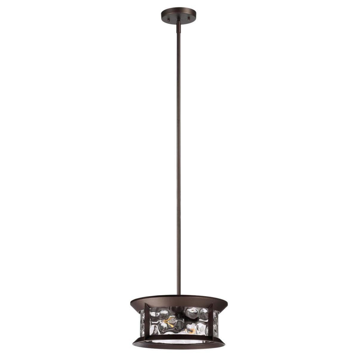 Odeon Light 4961/2 NATURE ODL22 577 темно-коричневый/стекло Ландшафтный подвес E27 2*60W IP44 MAVRET — миниатюра 1