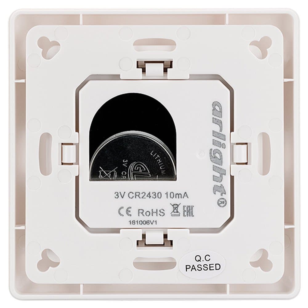 Arlight Панель Knob SR-2853K2-RF-UP White (3V, DIM, 1 зона) (IP20 Пластик, 3 года) 021458 — миниатюра 2