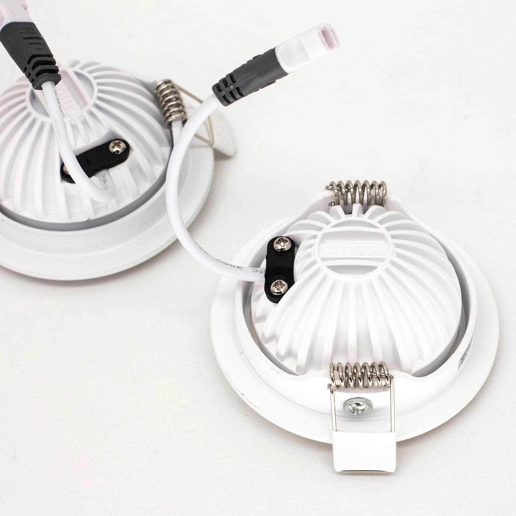 Citilux CLD002W2 Бета Бел+Зол. Светильник Встр. LED 7W*3000K — миниатюра 6