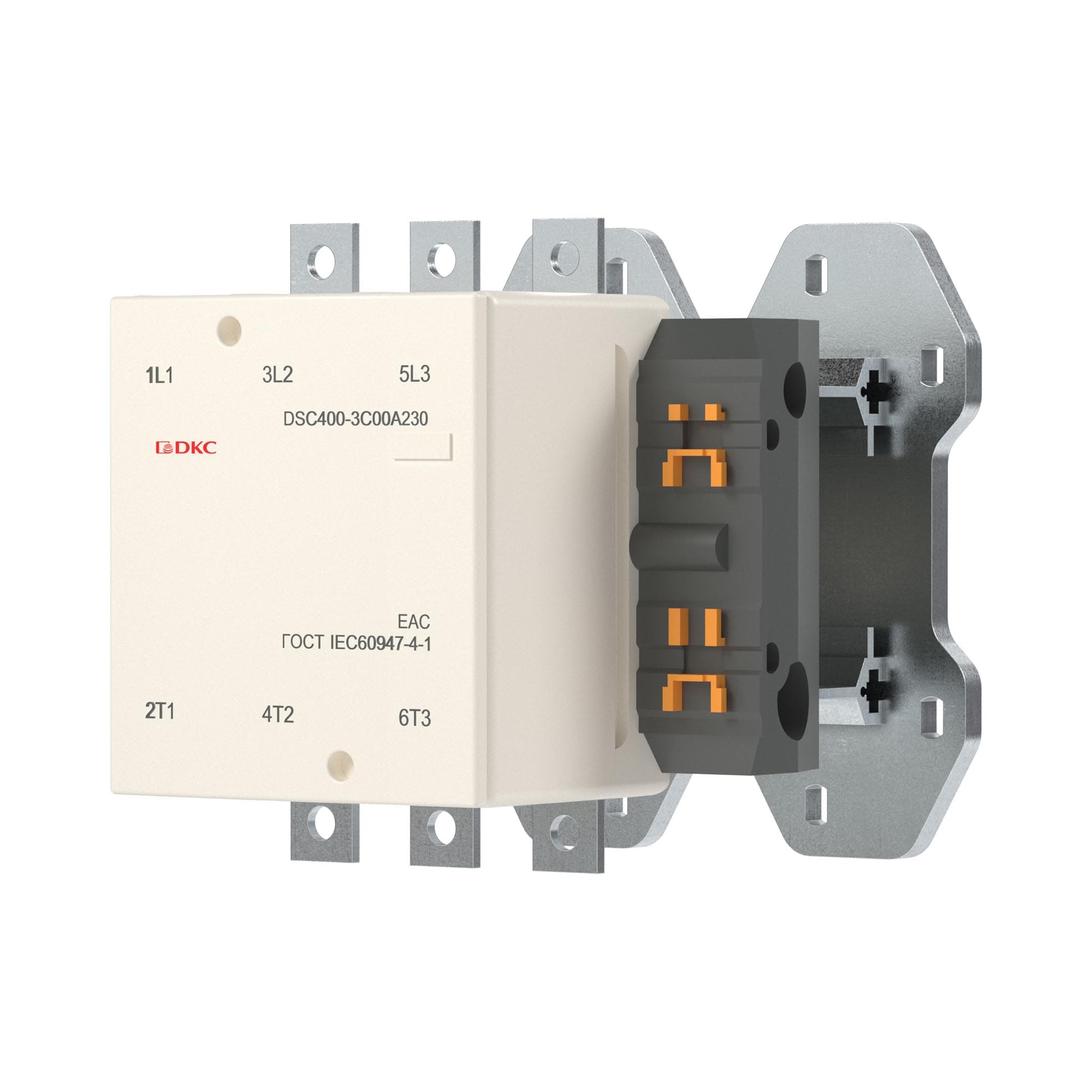 DKC Магнитный контактор DSC400-3C00A230 400А 200кВт (AC3) кат 220В AC — миниатюра 5
