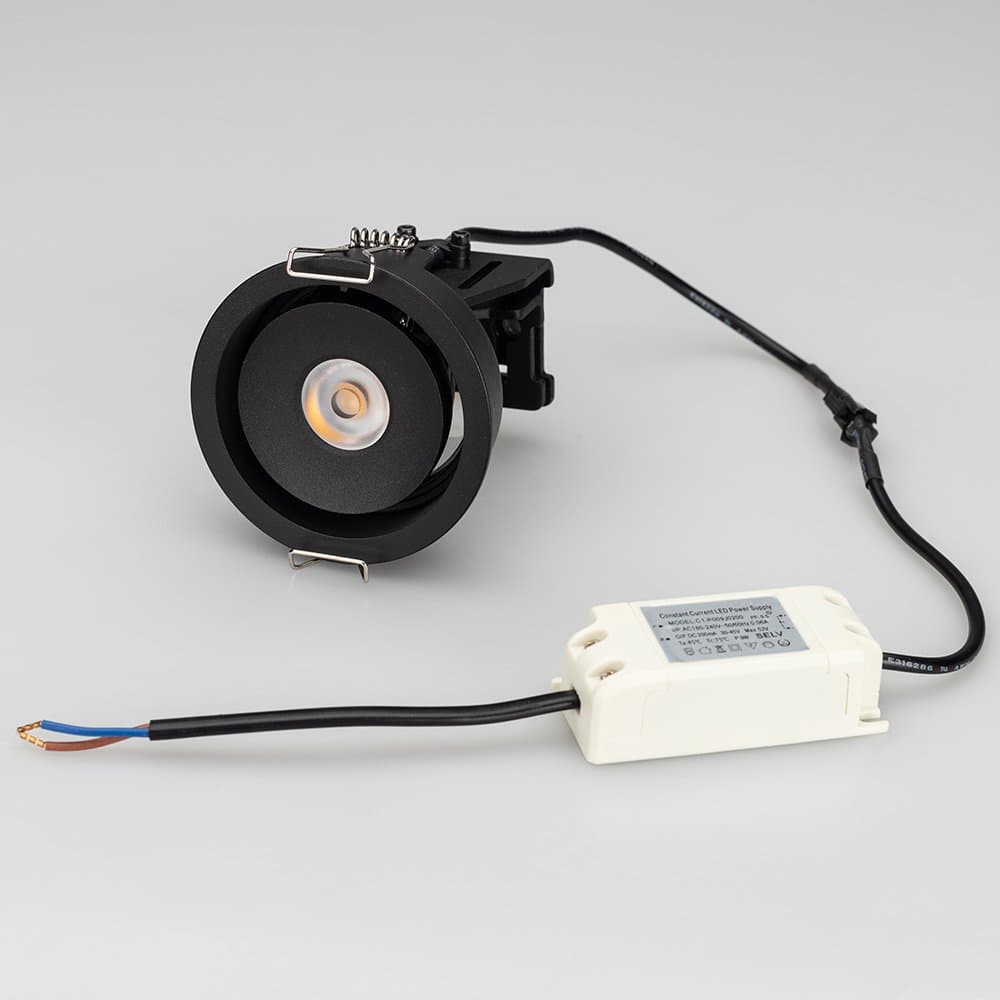 Arlight Светильник CL-SIMPLE-R78-9W Warm3000 (BK, 45 deg) (IP20 Металл, 3 года) 028147 — миниатюра 8