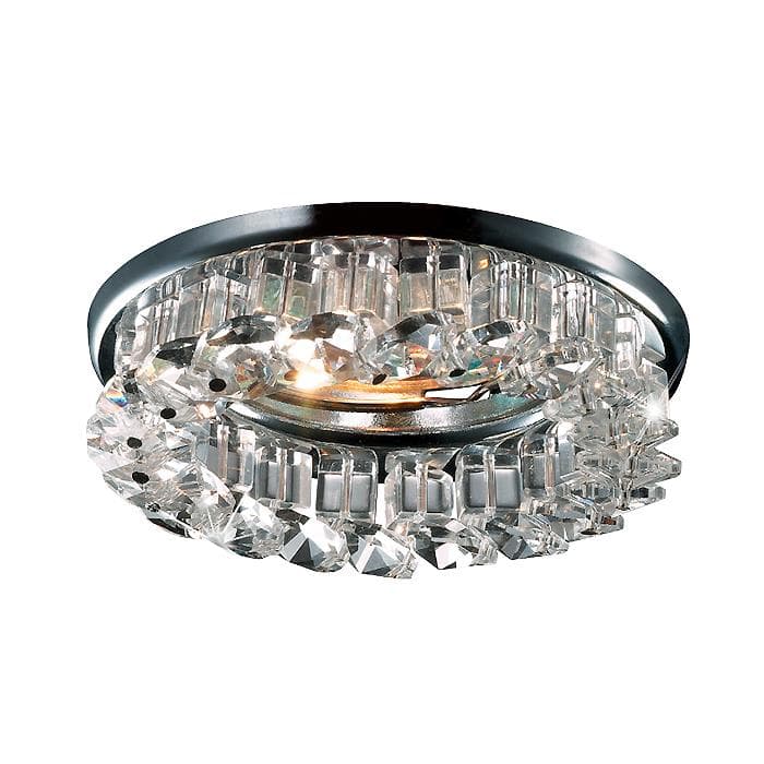 Novotech 369452 NT09 188 хром/прозрачный Встраиваемый светильник GX5.3 50W 12V BOB