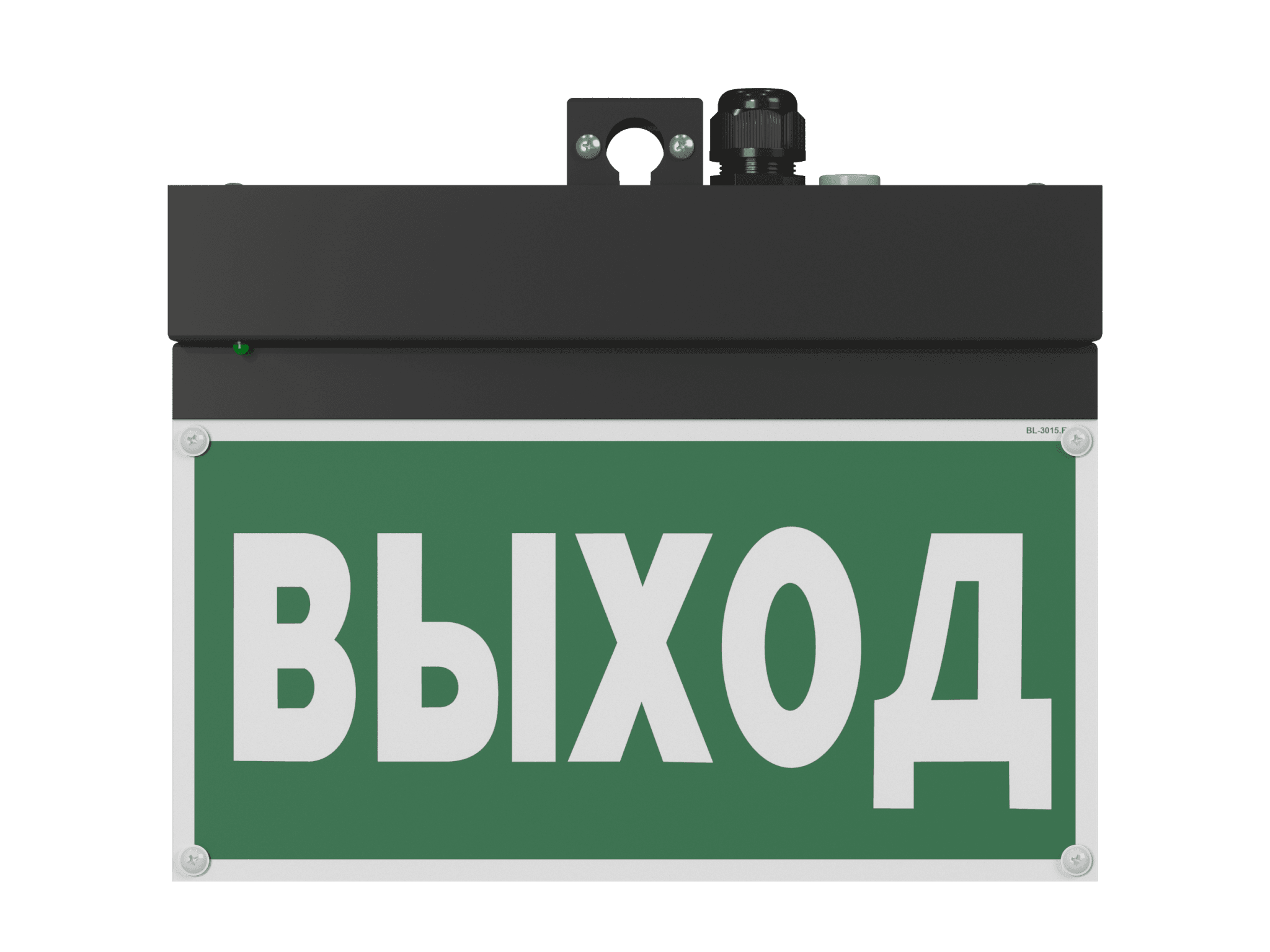 Белый свет Световой указатель BS-NEXTRINO-10-S1-24 Black a15528 — миниатюра 3