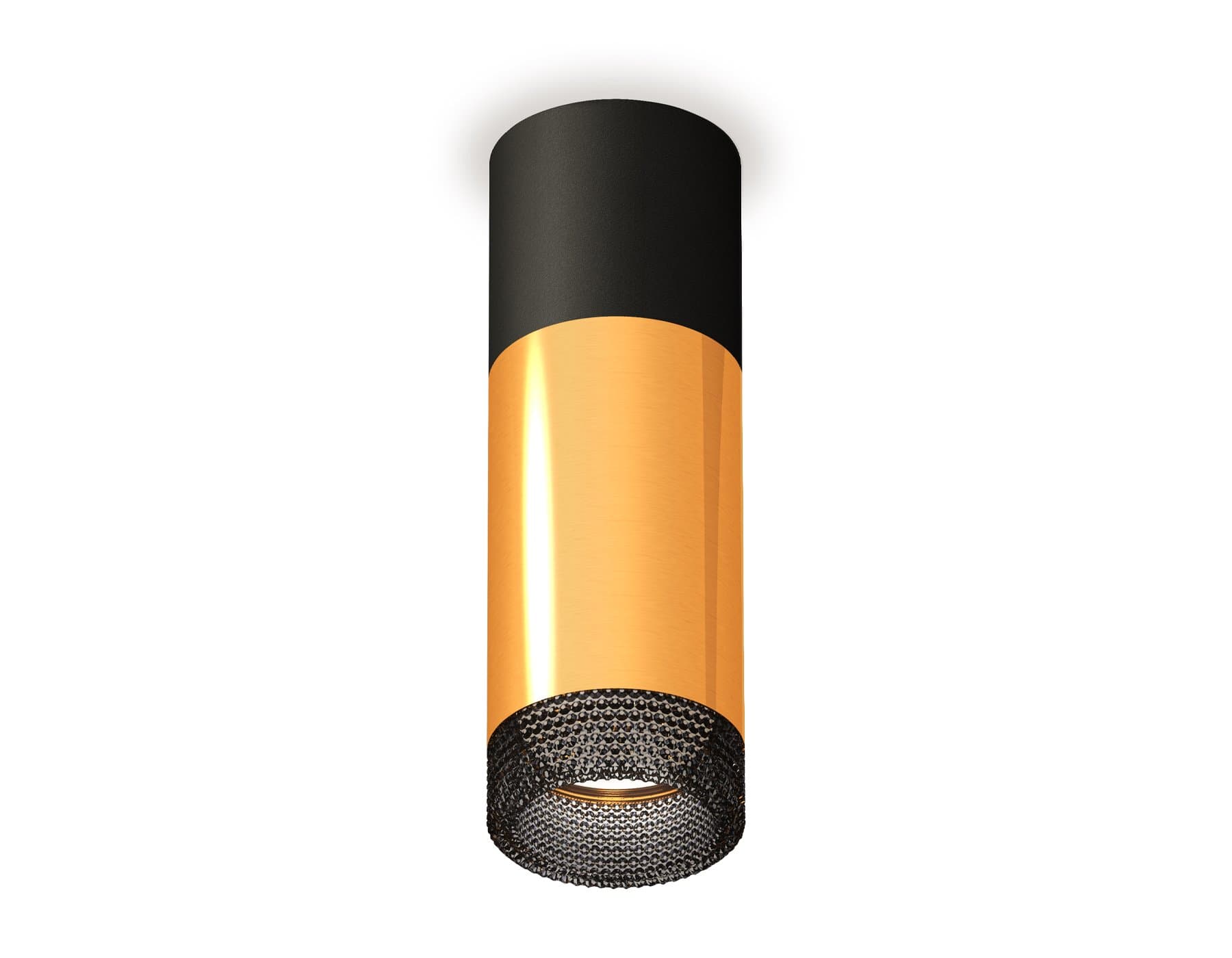 Ambrella Комплект накладного светильника XS6327041 PYG/SBK/BK золото желтое полированное/черный песок/тонированный MR16 GU5.3 (C6302, A2010, C6327, N6 — миниатюра 1