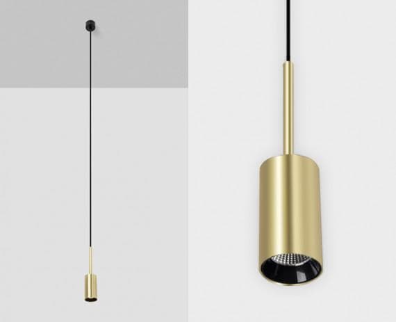 ITALLINE DL 3038 black/gold Светильник подвесной, шт — миниатюра 3