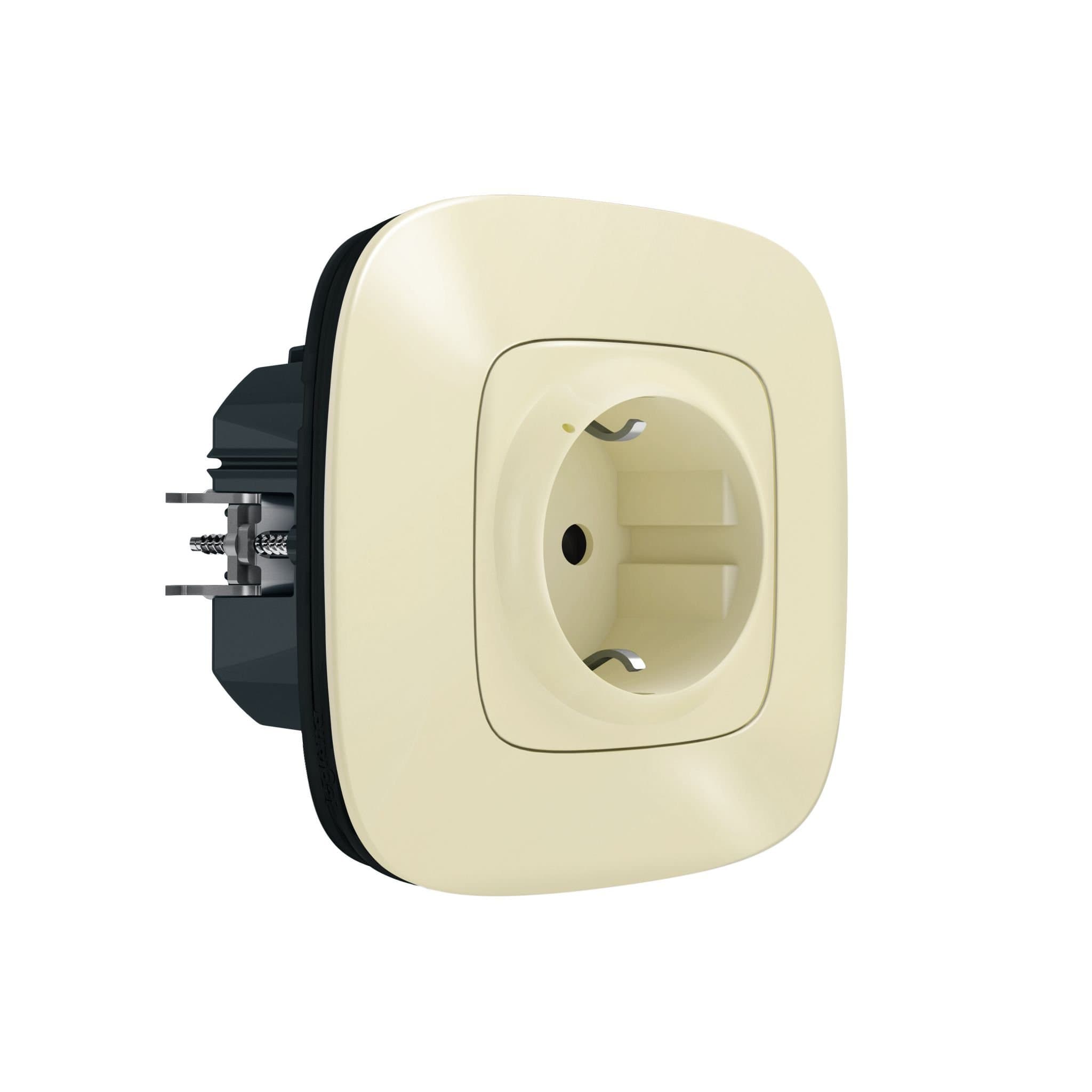 Legrand NETATMO Valena ALLURE Сл.кость розетка2К+З 16А умная 752694 — миниатюра 3