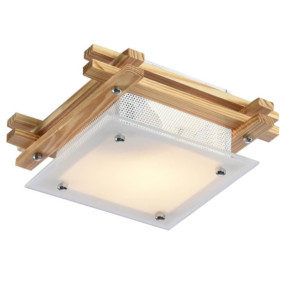 Arte Lamp Archimede Бежевый/Белый Светильник потолочный 1x60W 1xE27 A6460PL-1BR — миниатюра 3