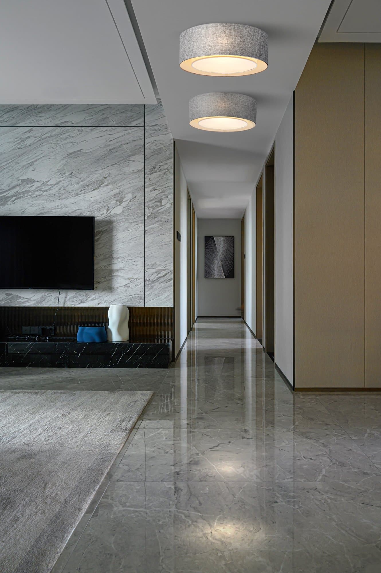 Maytoni Modern Bergamo Хром Потолочный светильник 4xE27 60W MOD613CL-04GR — миниатюра 7