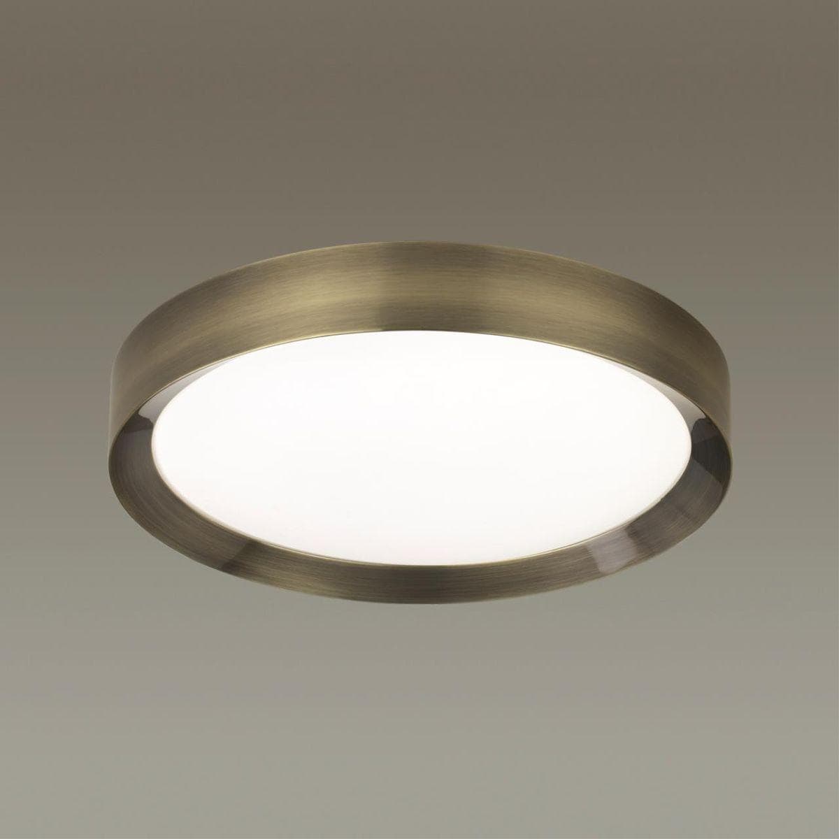 Odeon Light 4948/45CL WALLI ODL22 513 бронзовый/белый/пластик Настенно-потолочн.светильн. пульт ДУ LED 45W 4000K LUNOR — миниатюра 4