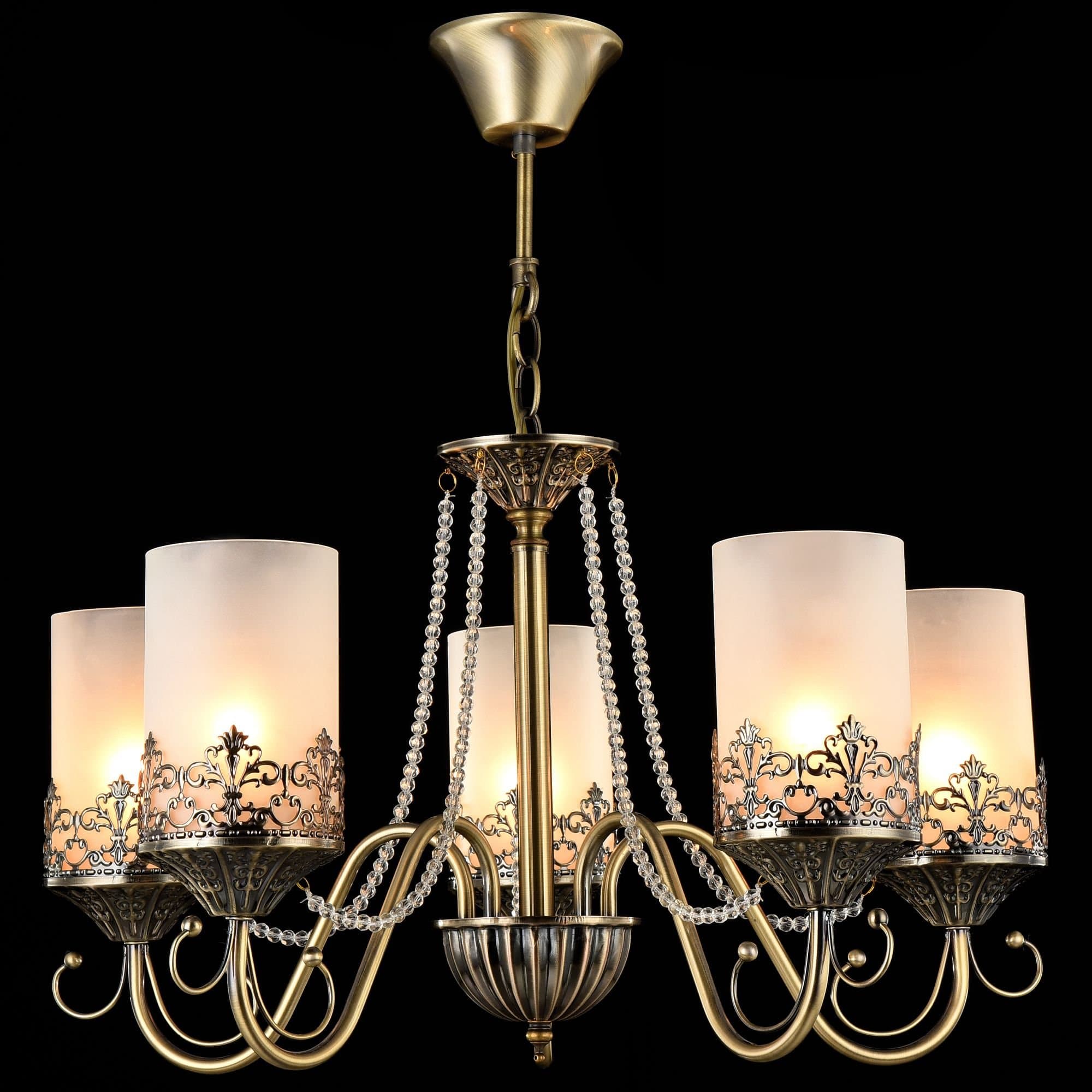 Freya Classic Sherborne Бронза Люстра E14 60W FR2563-PL-05-BZ — миниатюра 2