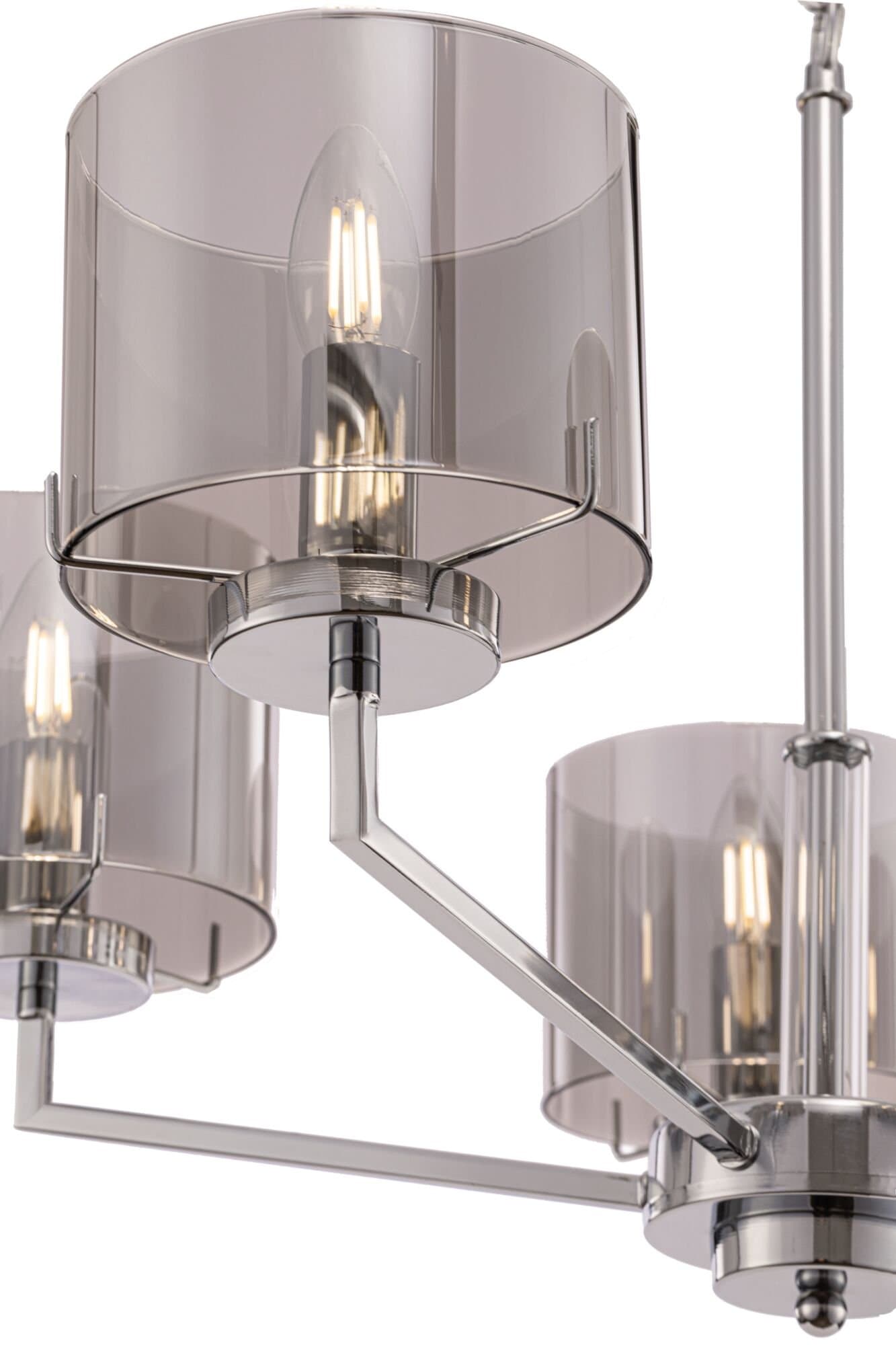 Freya Modern Karen Хром Люстра FR5096PL-05CH — миниатюра 4